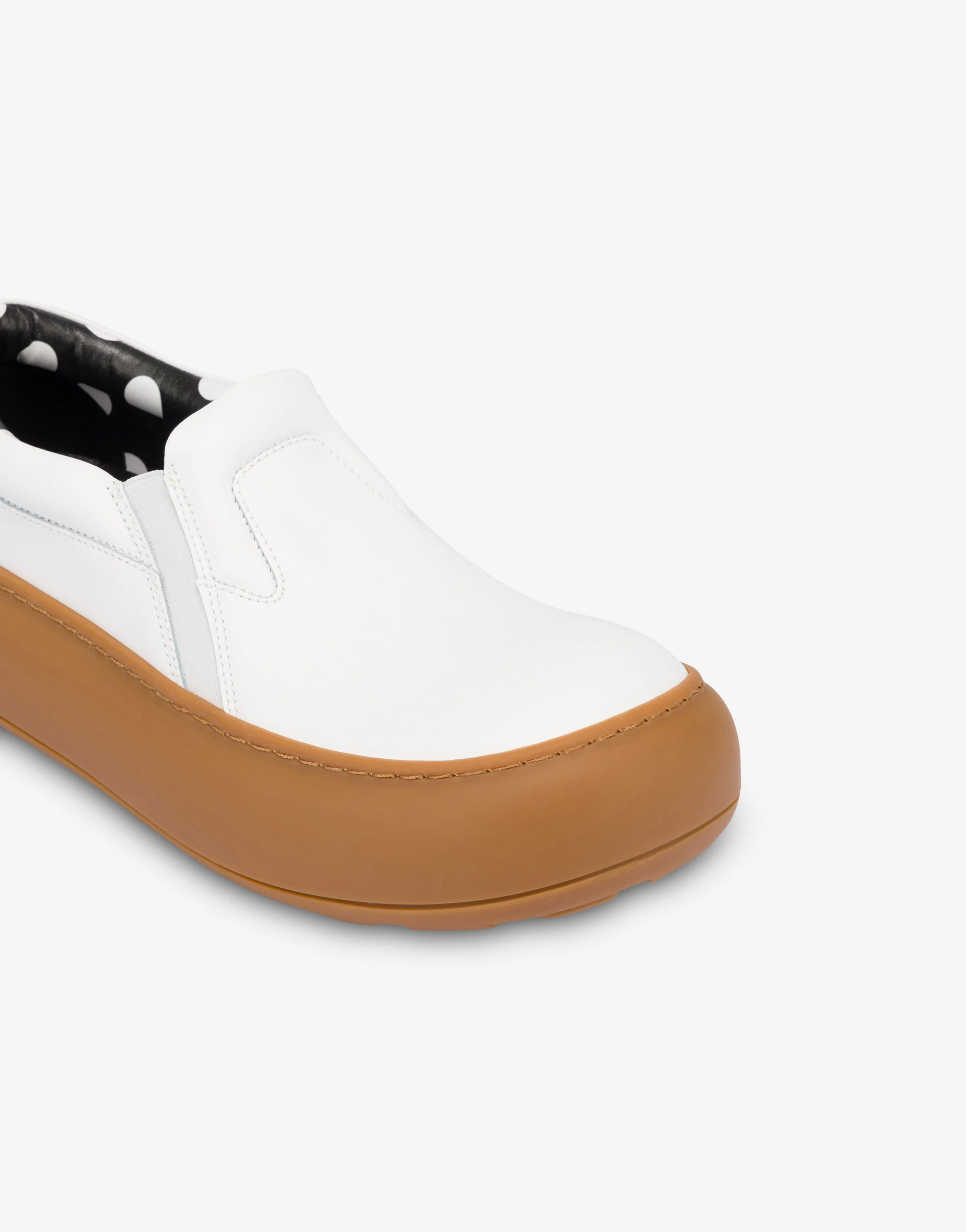 Sneakers slip-on in vitello - Image 4
