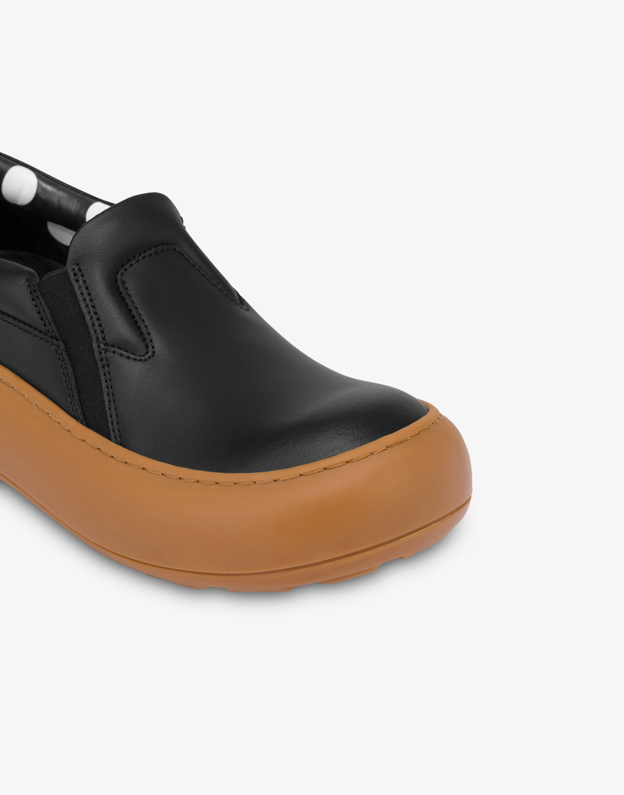 Sneakers slip-on in vitello - Image 4
