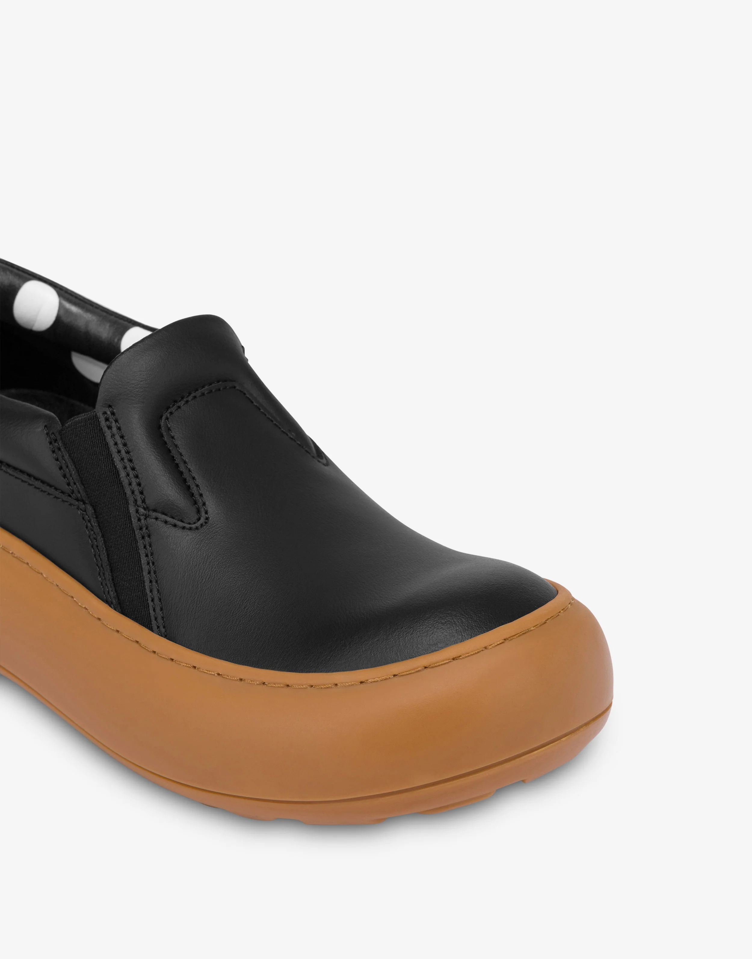 Sneakers slip-on in vitello - Image 4