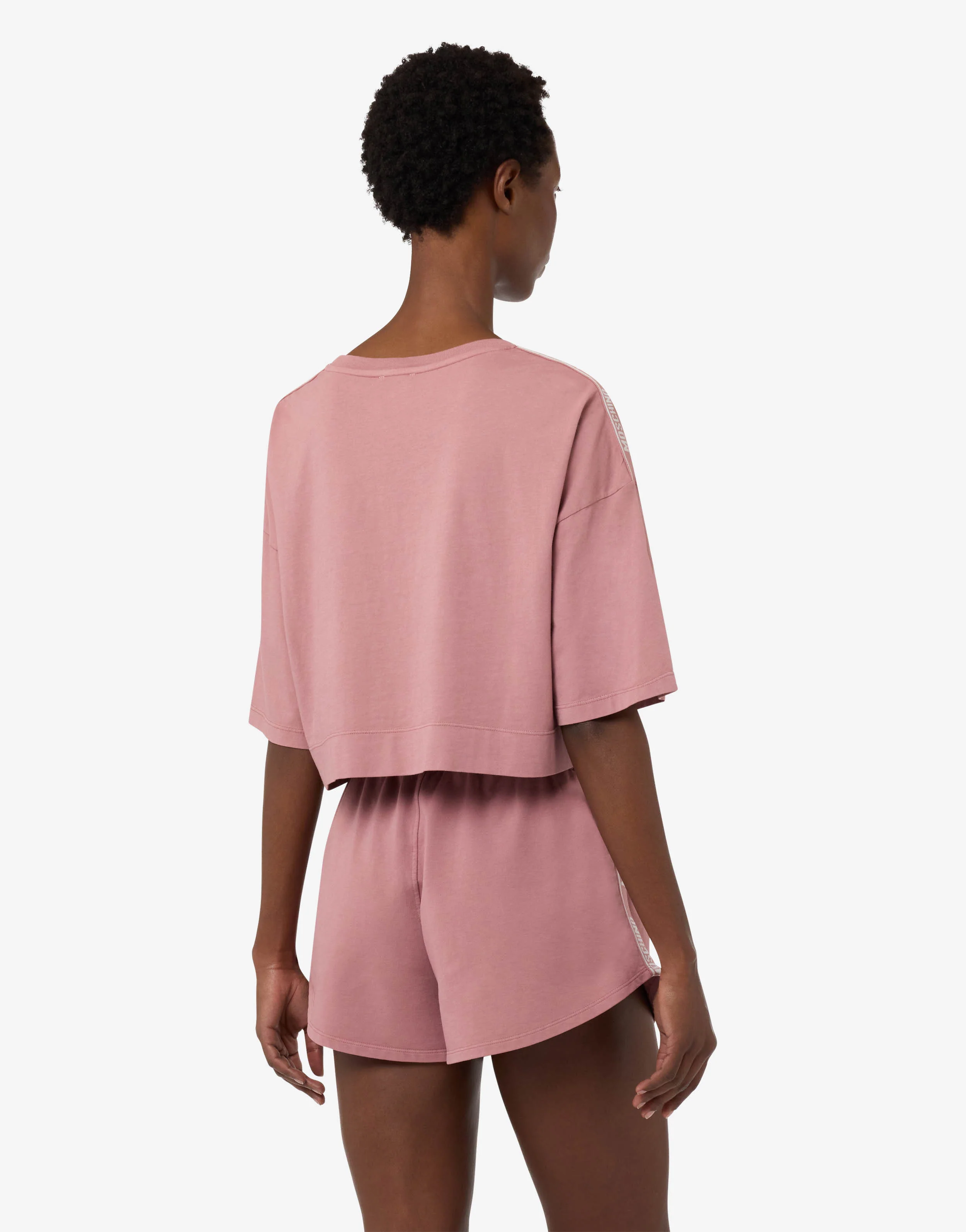 T-shirt crop in jersey di cotone - Image 2