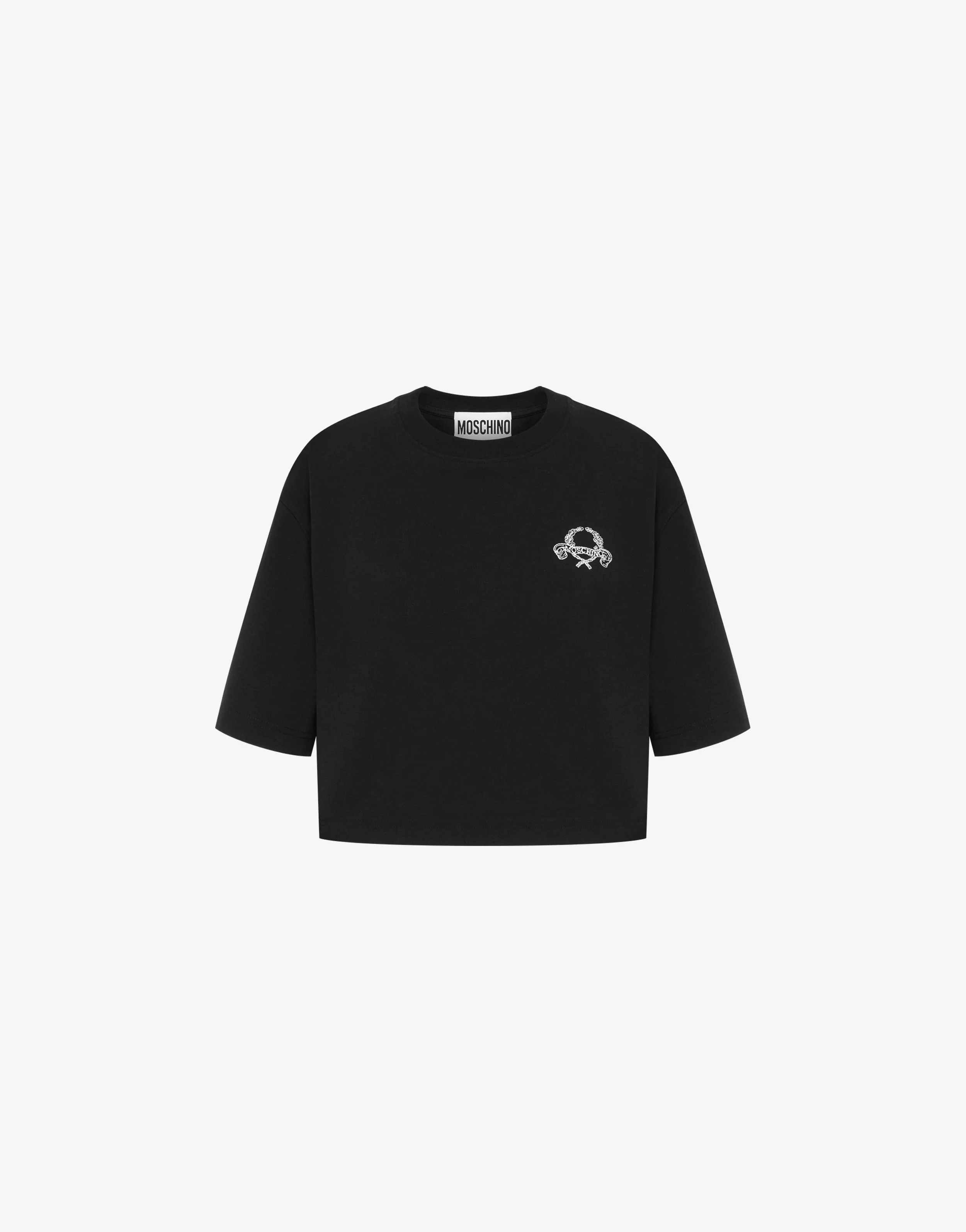T-shirt cropped Laurel Crown Logo