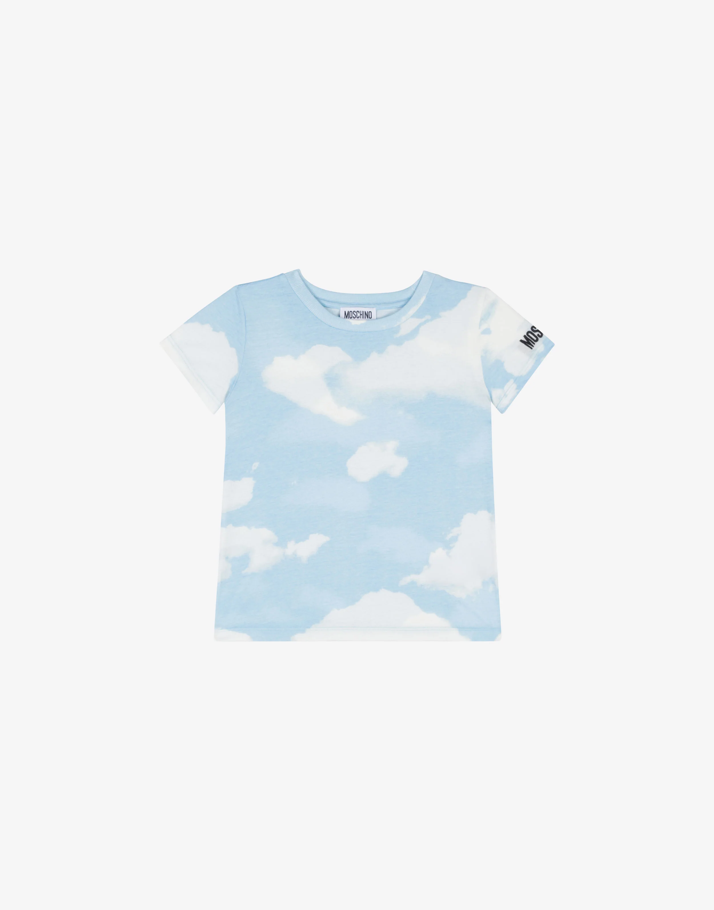 T-shirt in jersey Allover Clouds