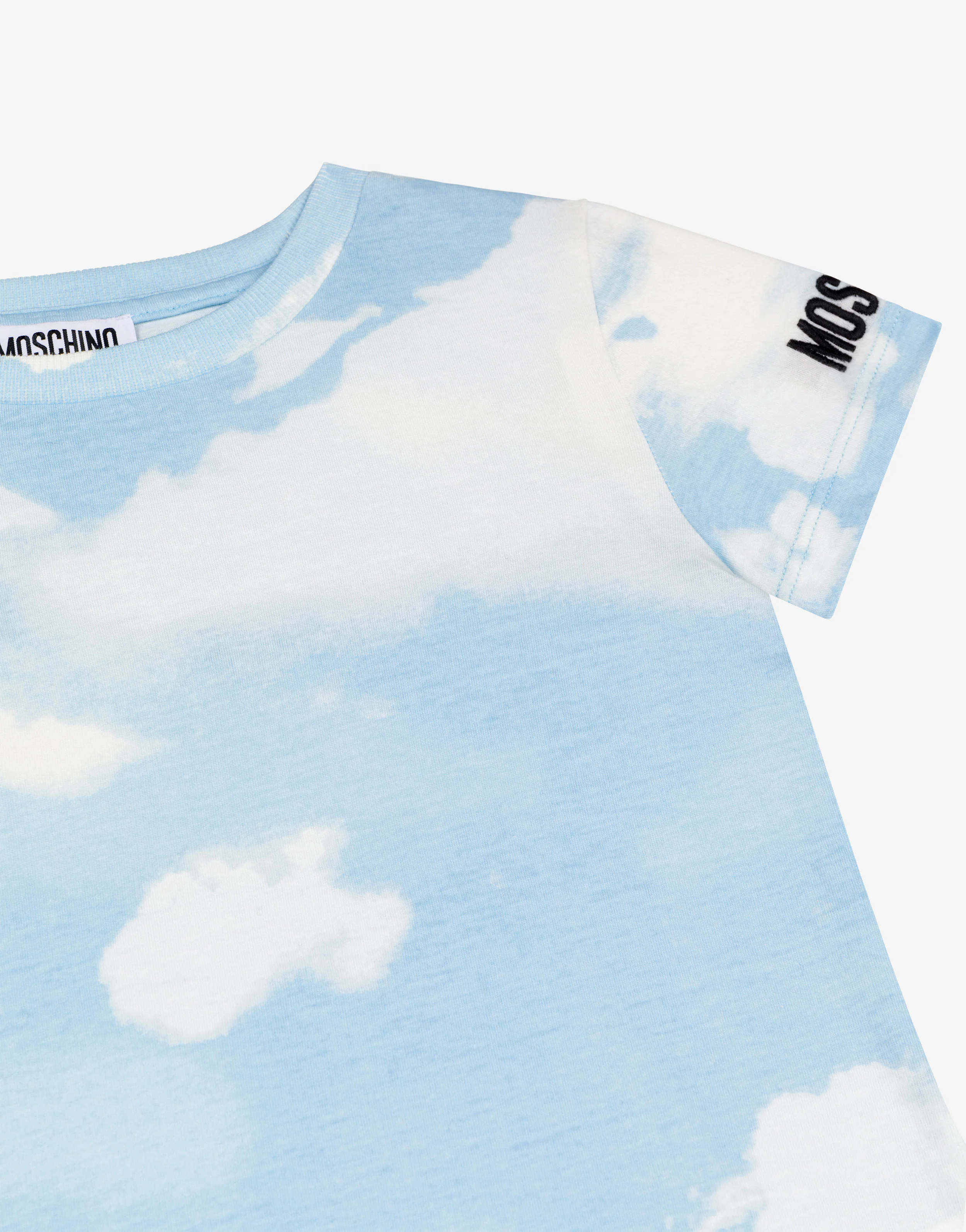 T-shirt in jersey Allover Clouds - Image 3