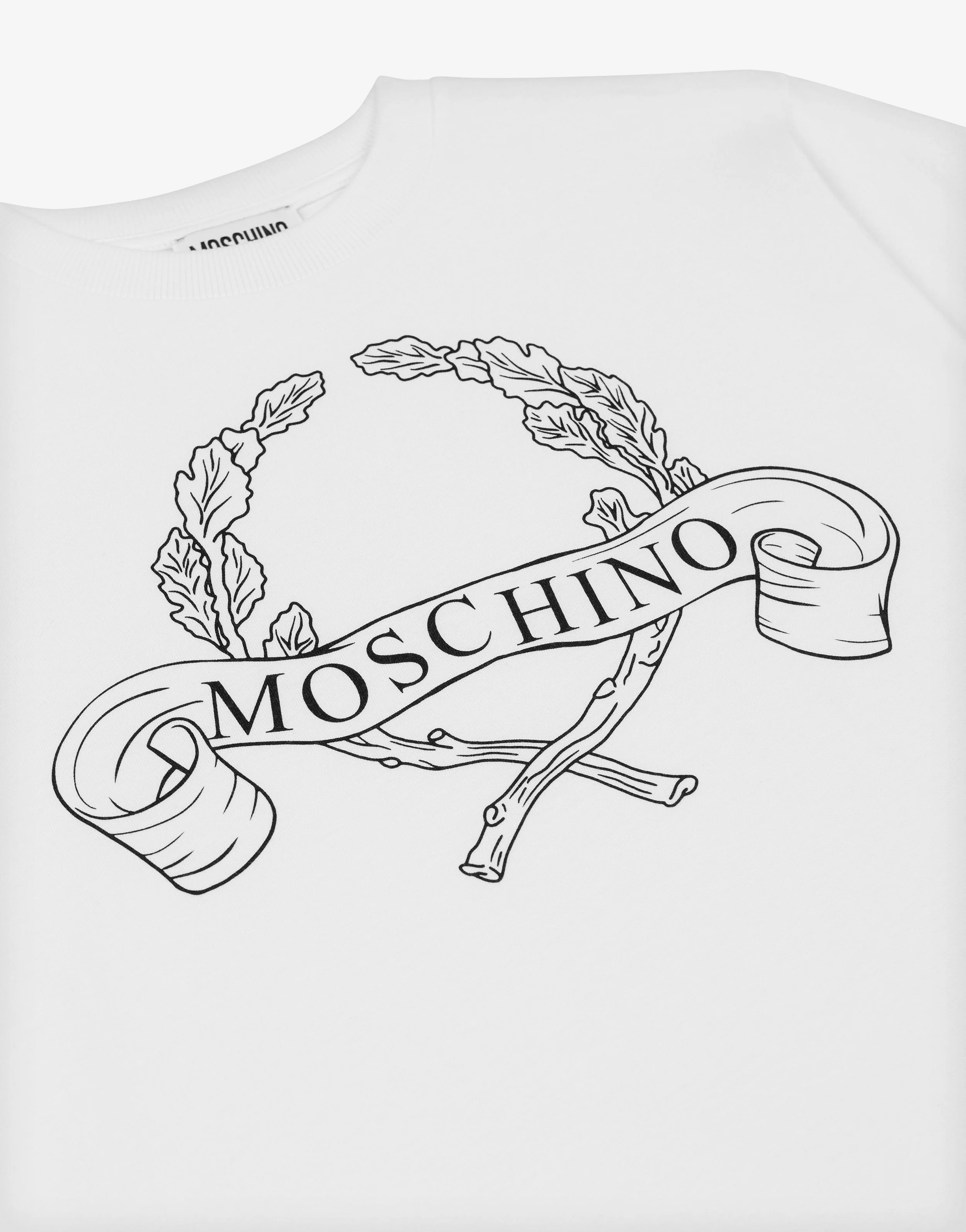 T-shirt in jersey di cotone Laurel Crown - Image 3