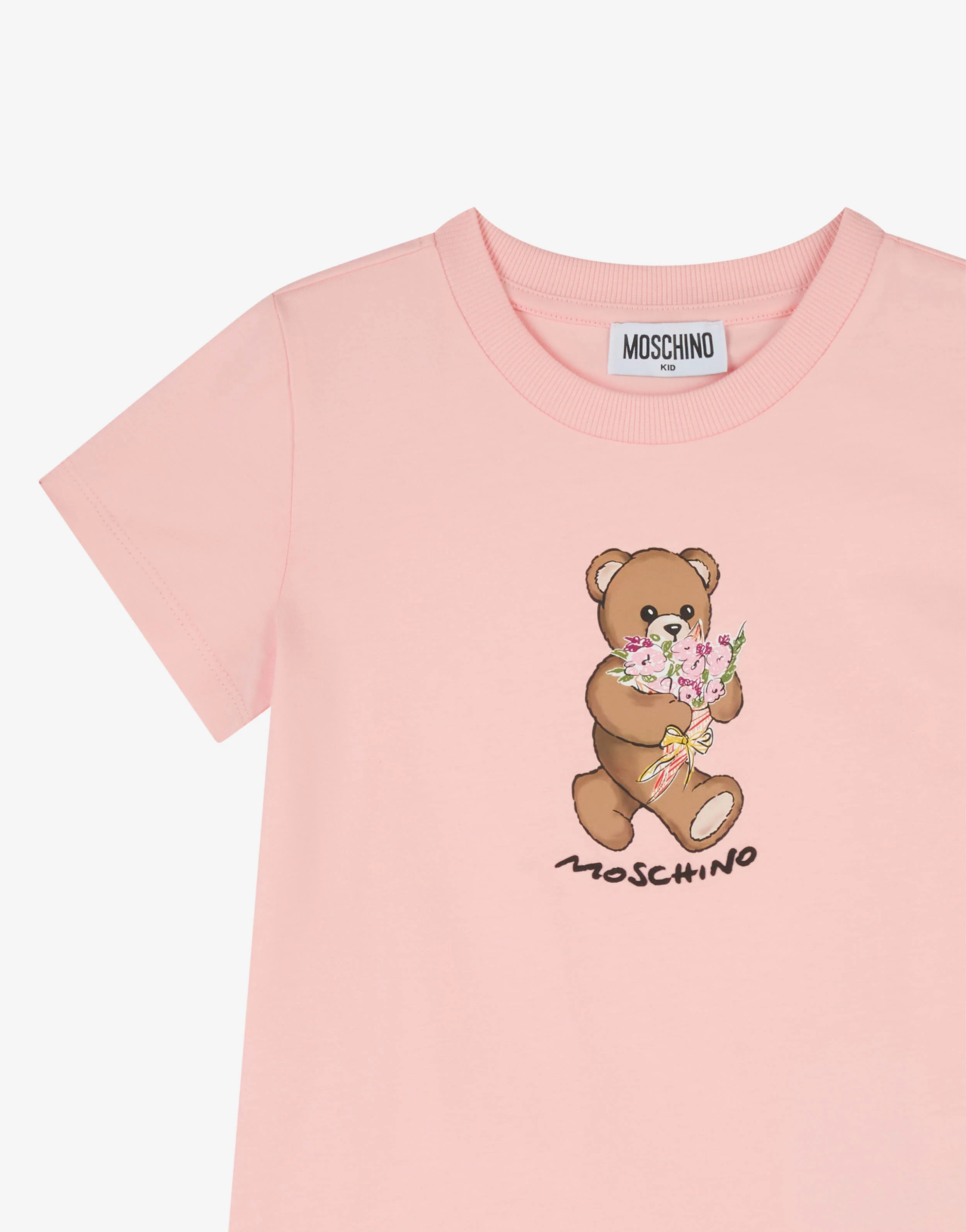 T-shirt in jersey di cotone Moschino Teddy Bear - Image 3