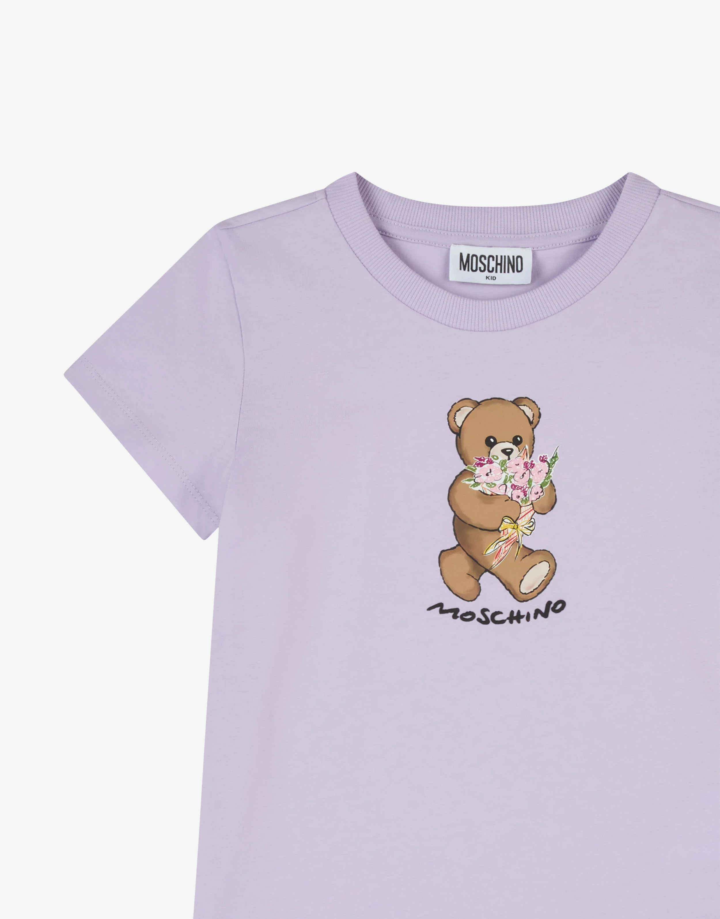 T-shirt in jersey di cotone Moschino Teddy Bear - Image 3