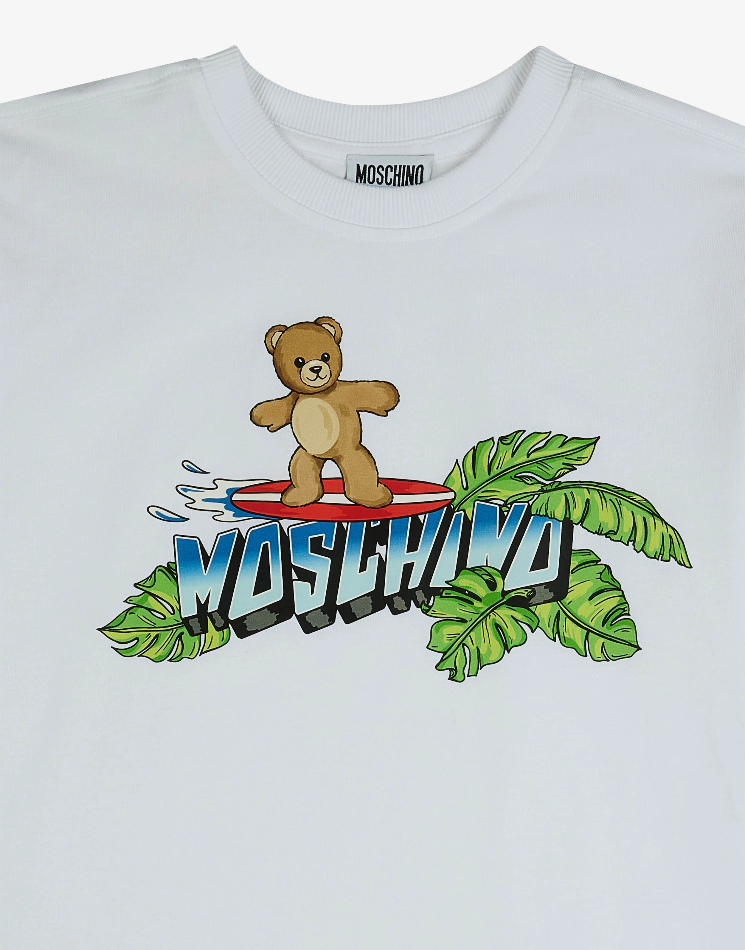 T-shirt in jersey di cotone Moschino Teddy Bear - Image 3
