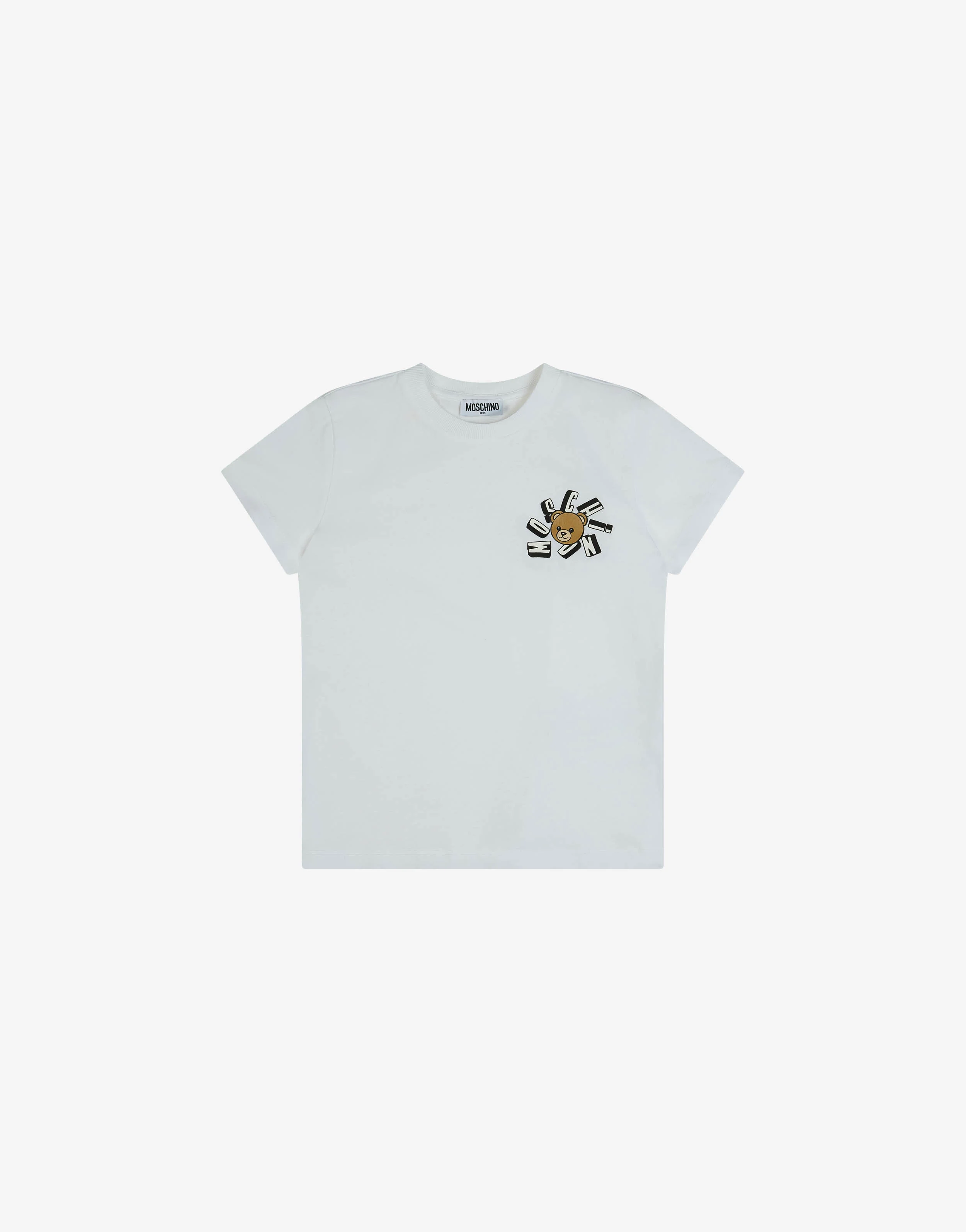 T-shirt in jersey di cotone Moschino Teddy Bear