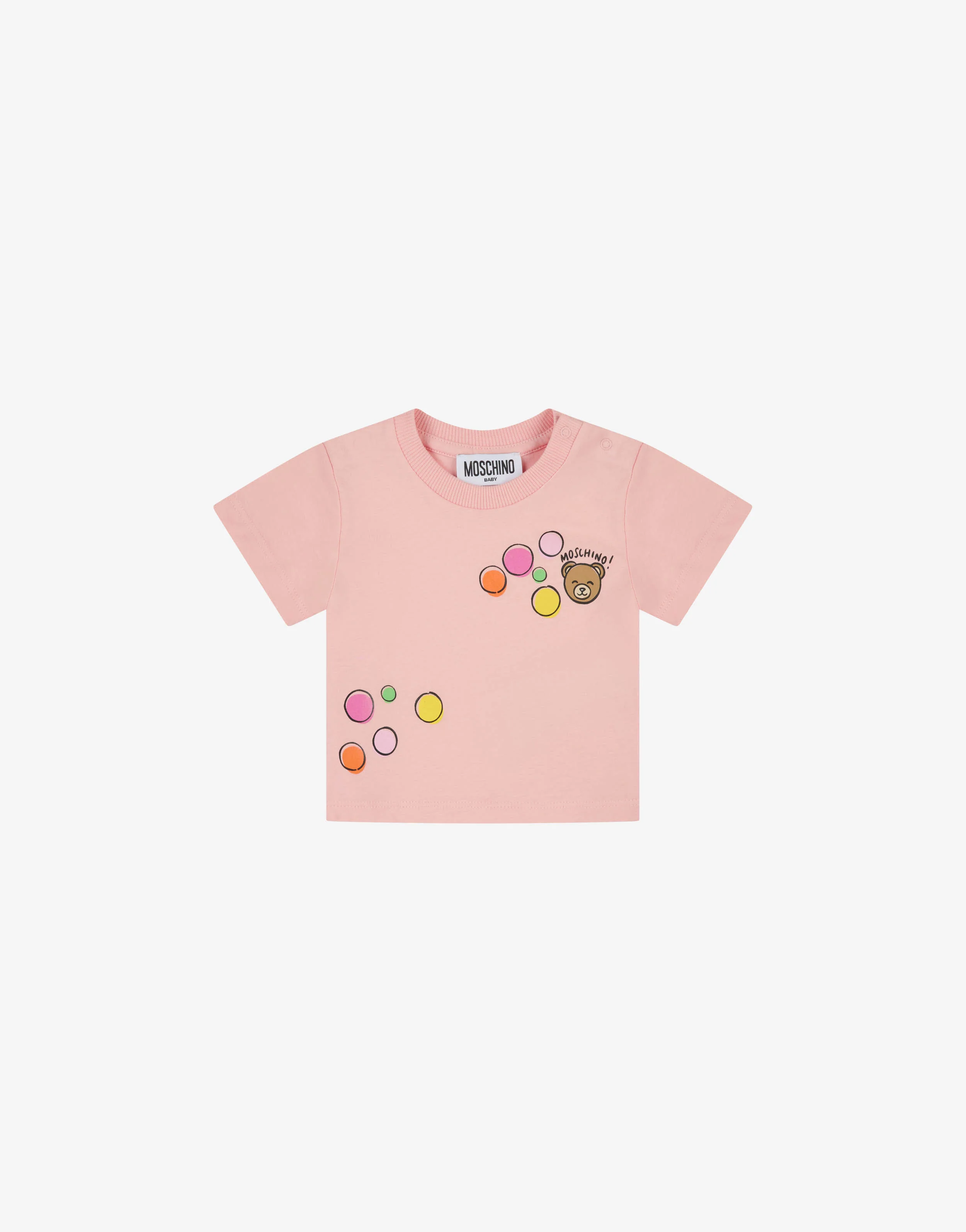 T-shirt in jersey di cotone Moschino Teddy Bear