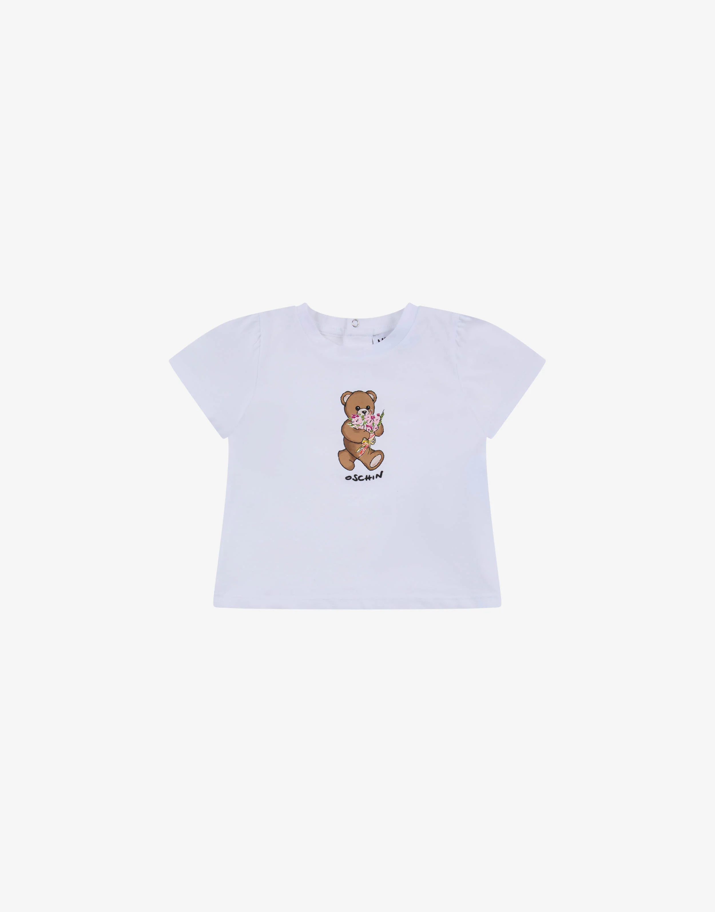 T-shirt in jersey di cotone Moschino Teddy Bear