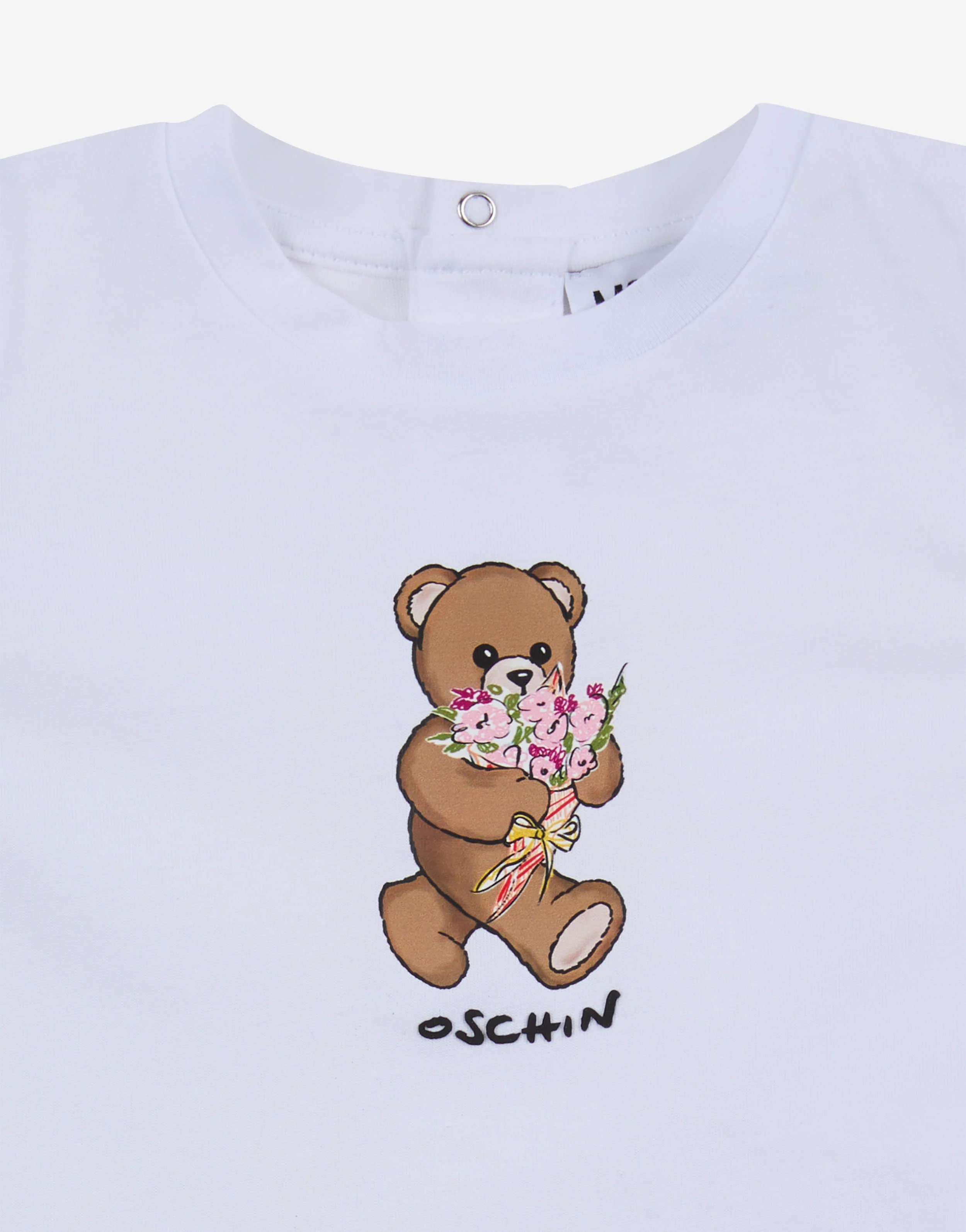 T-shirt in jersey di cotone Moschino Teddy Bear - Image 3