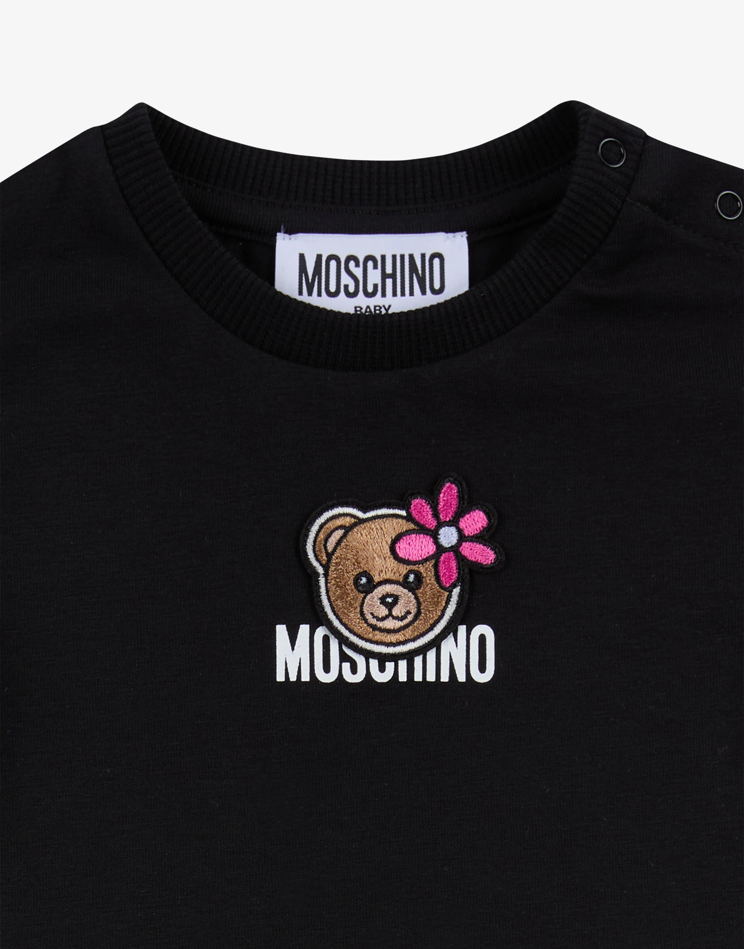 T-shirt in jersey di cotone Moschino Teddy Bear - Image 3