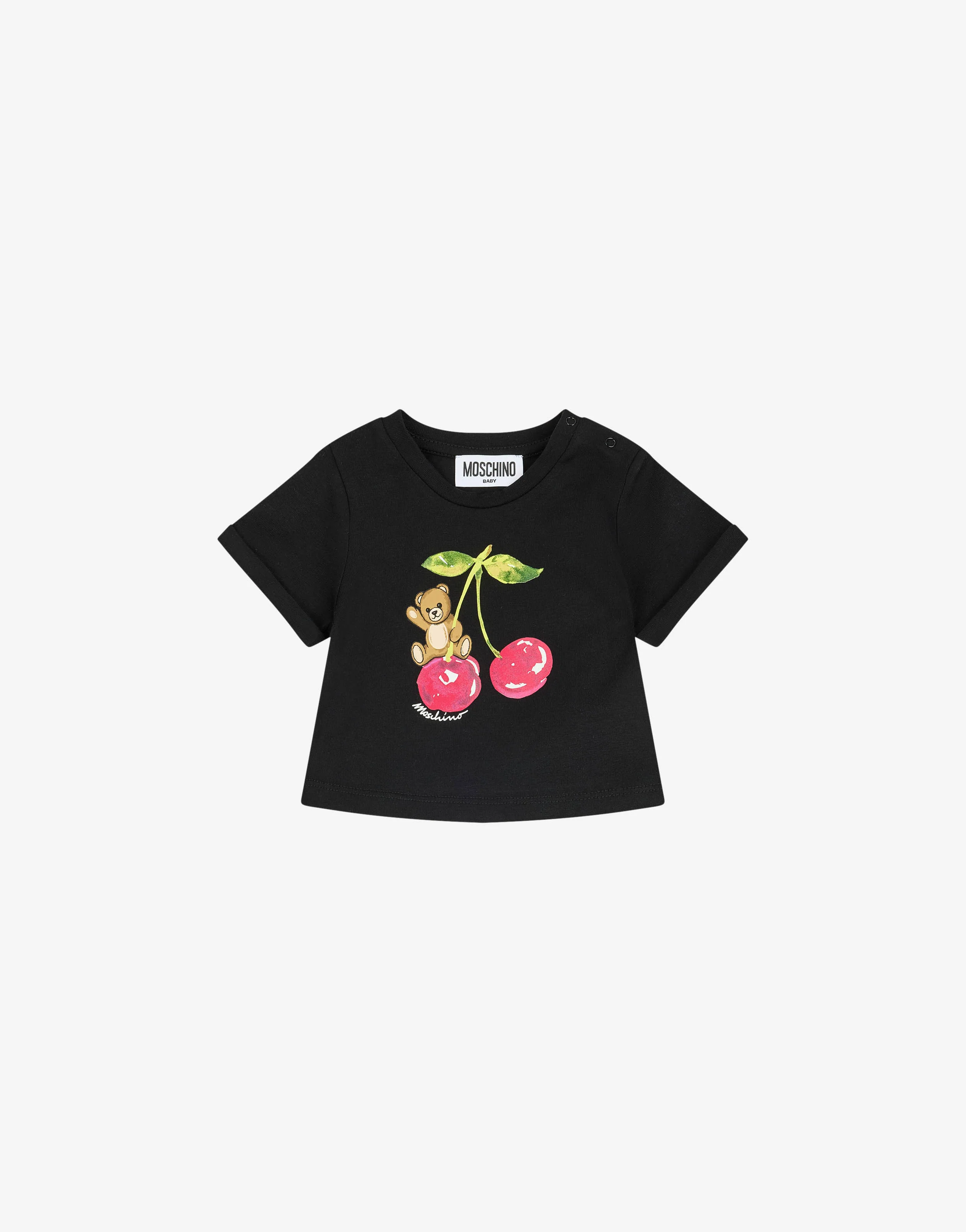 T-shirt in jersey di cotone Moschino Teddy Bear