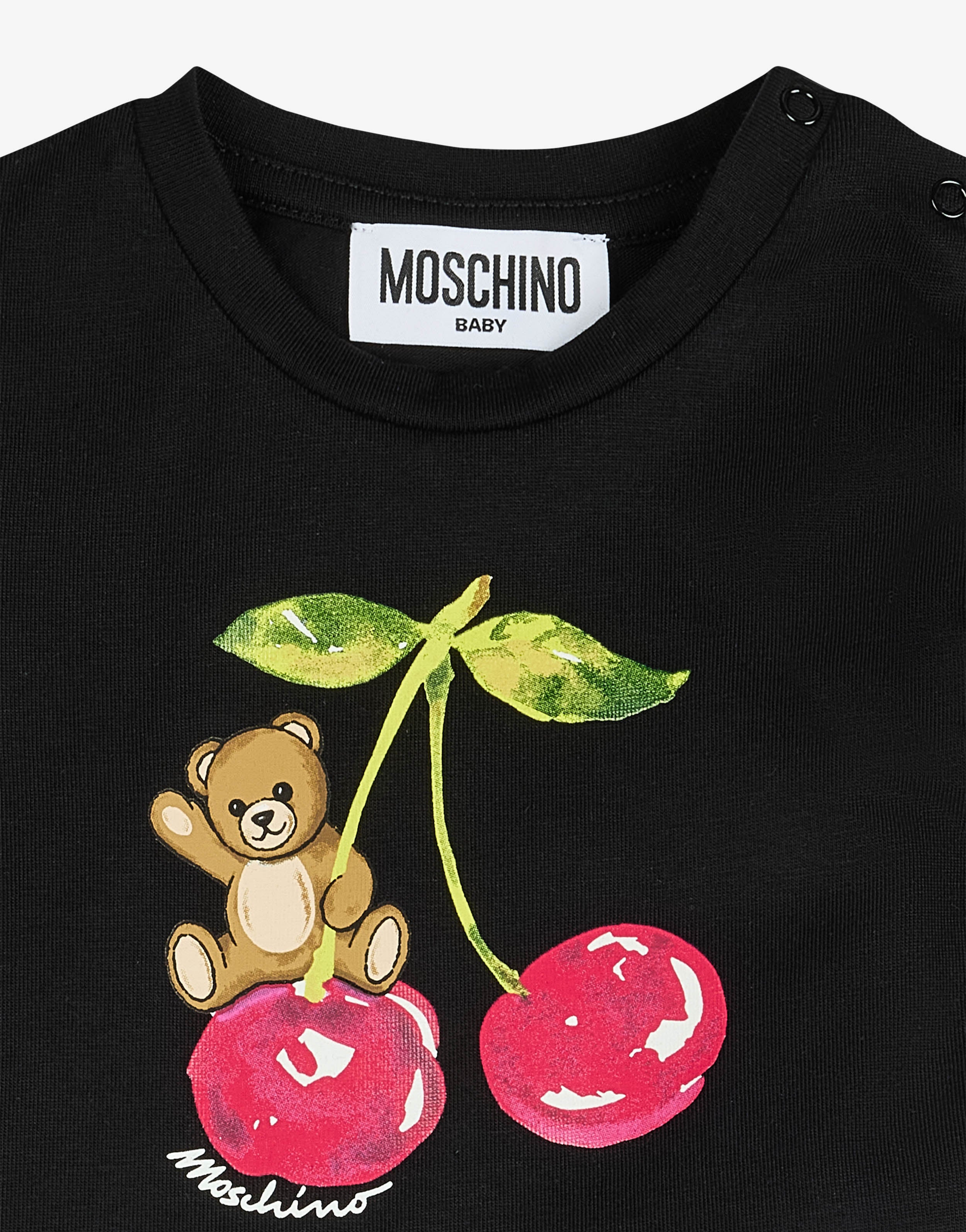 T-shirt in jersey di cotone Moschino Teddy Bear - Image 3