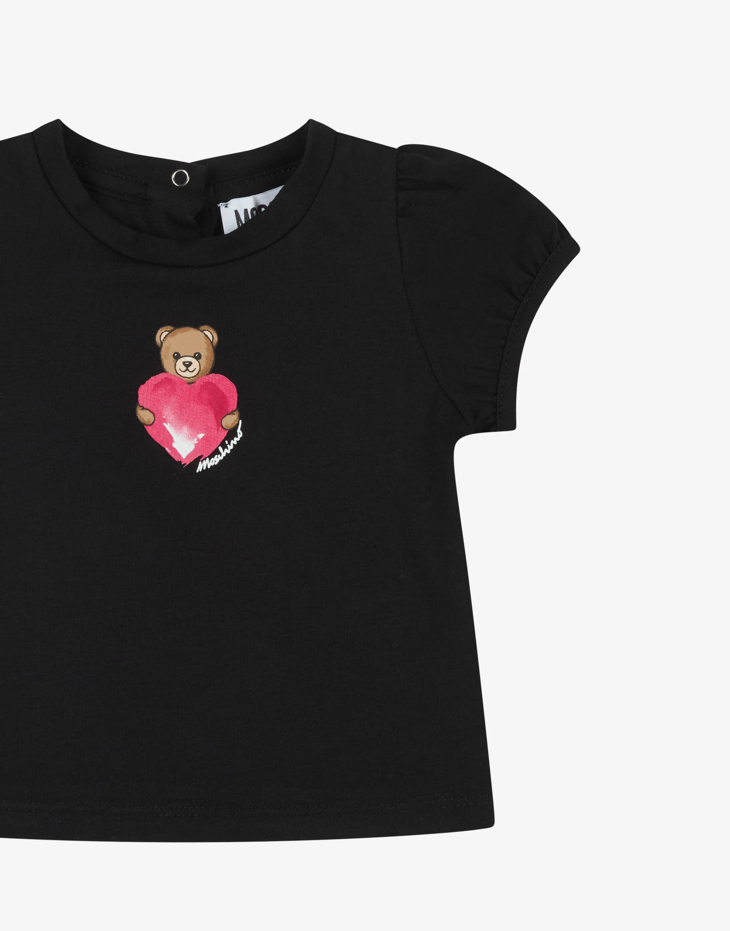 T-shirt in jersey di cotone Moschino Teddy Bear - Image 3