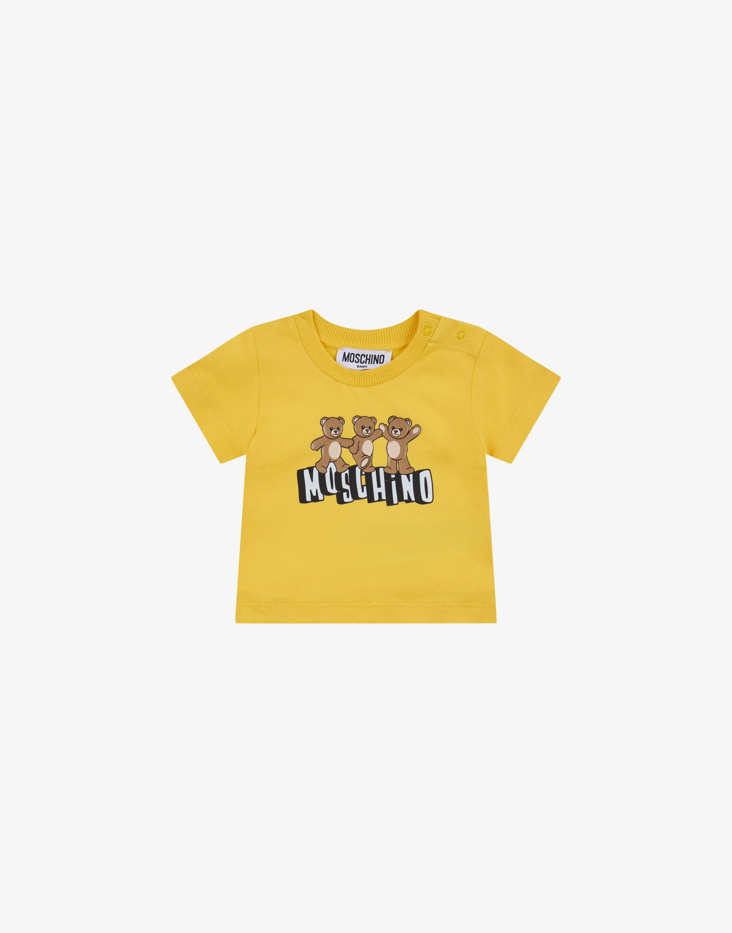 T-shirt in jersey di cotone Moschino Teddy Bear