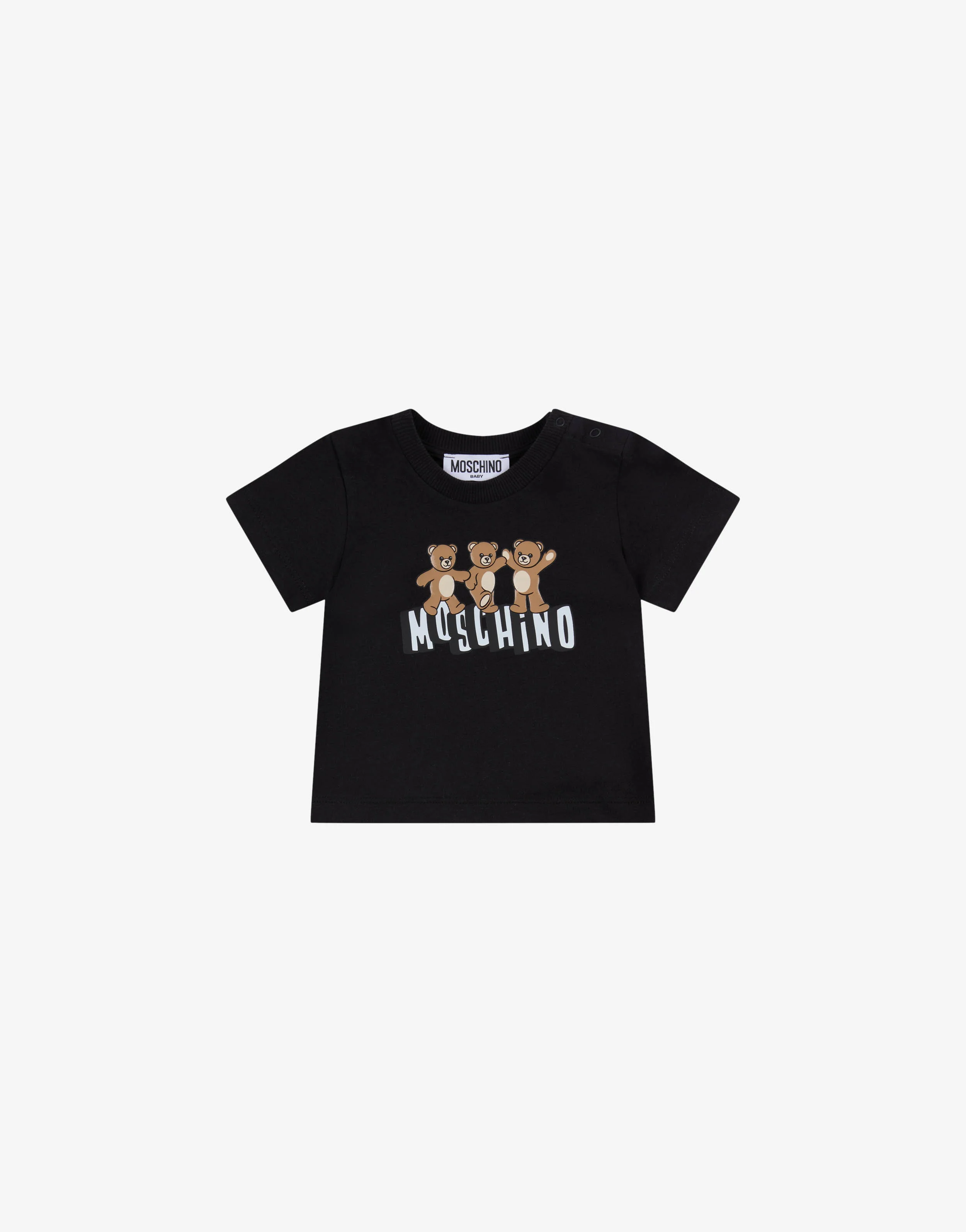 T-shirt in jersey di cotone Moschino Teddy Bear