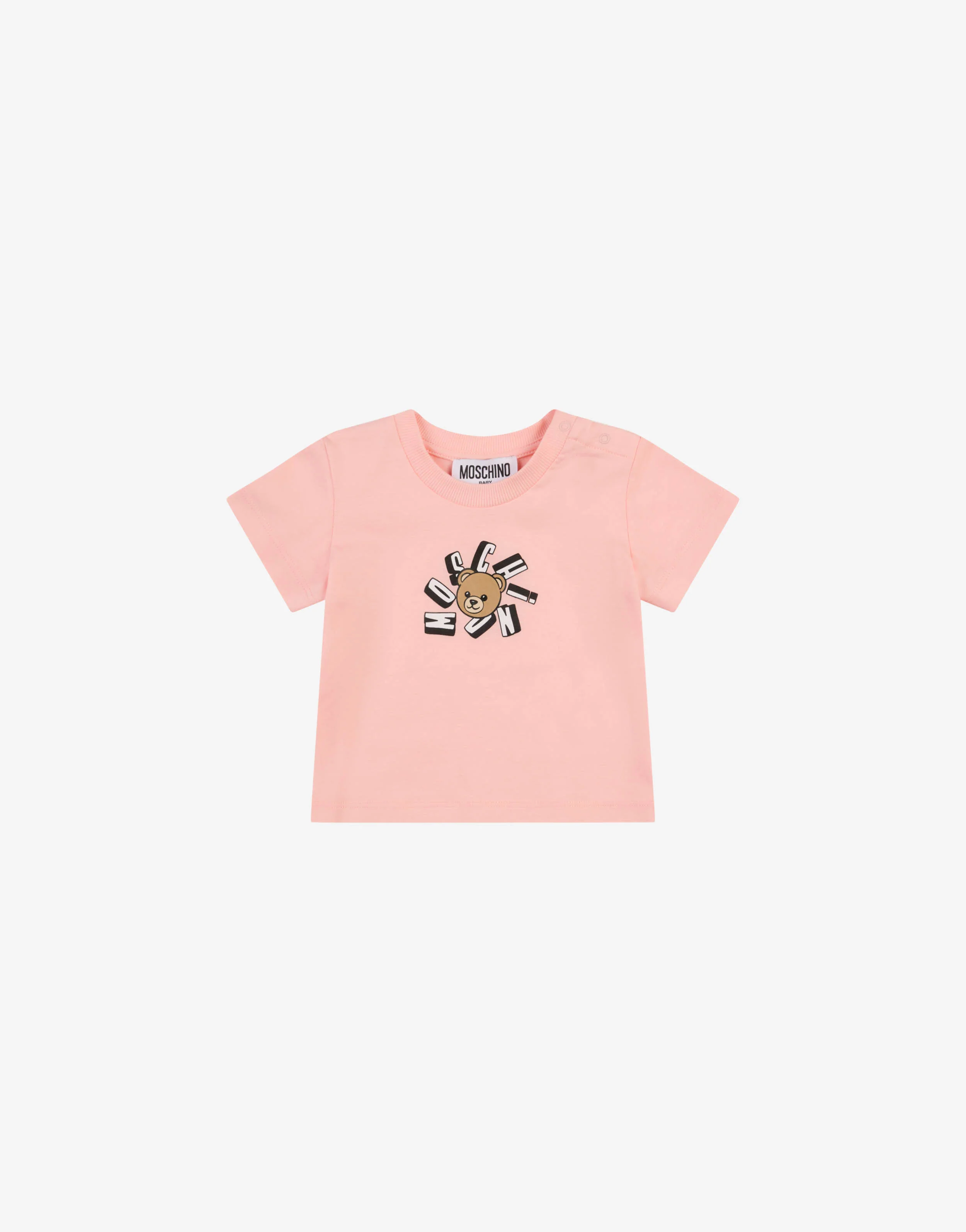 T-shirt in jersey di cotone Moschino Teddy Bear