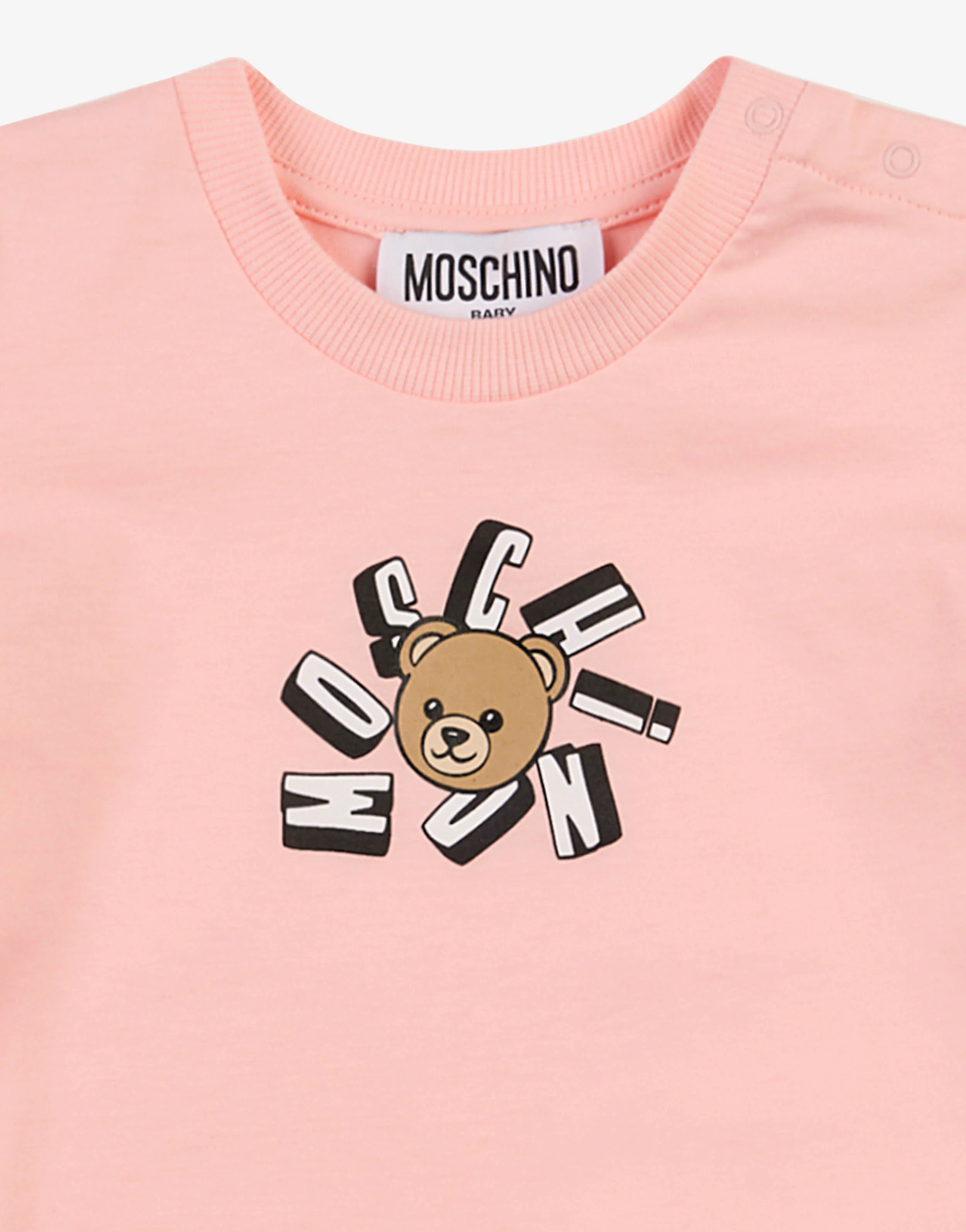 T-shirt in jersey di cotone Moschino Teddy Bear - Image 3