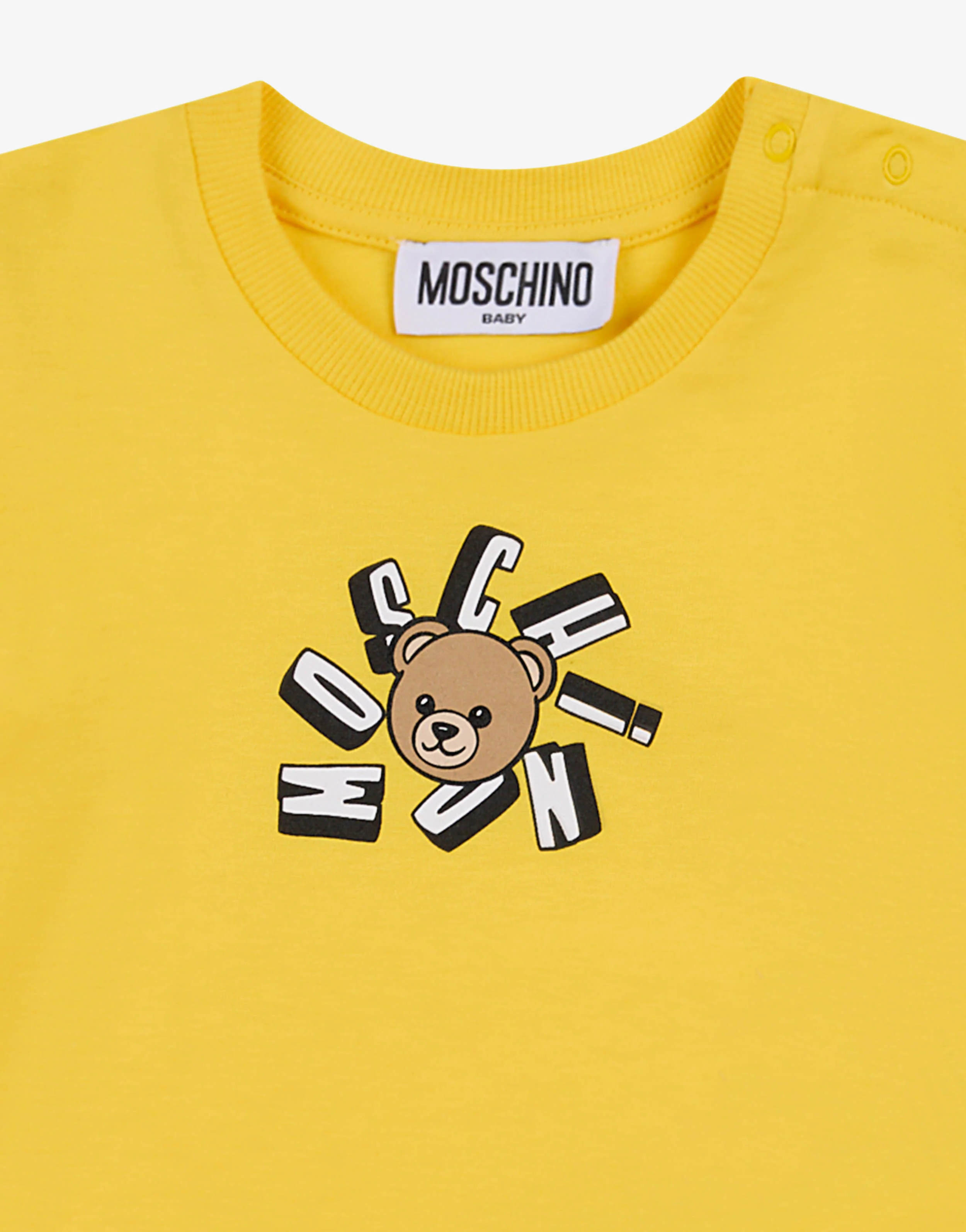 T-shirt in jersey di cotone Moschino Teddy Bear - Image 3