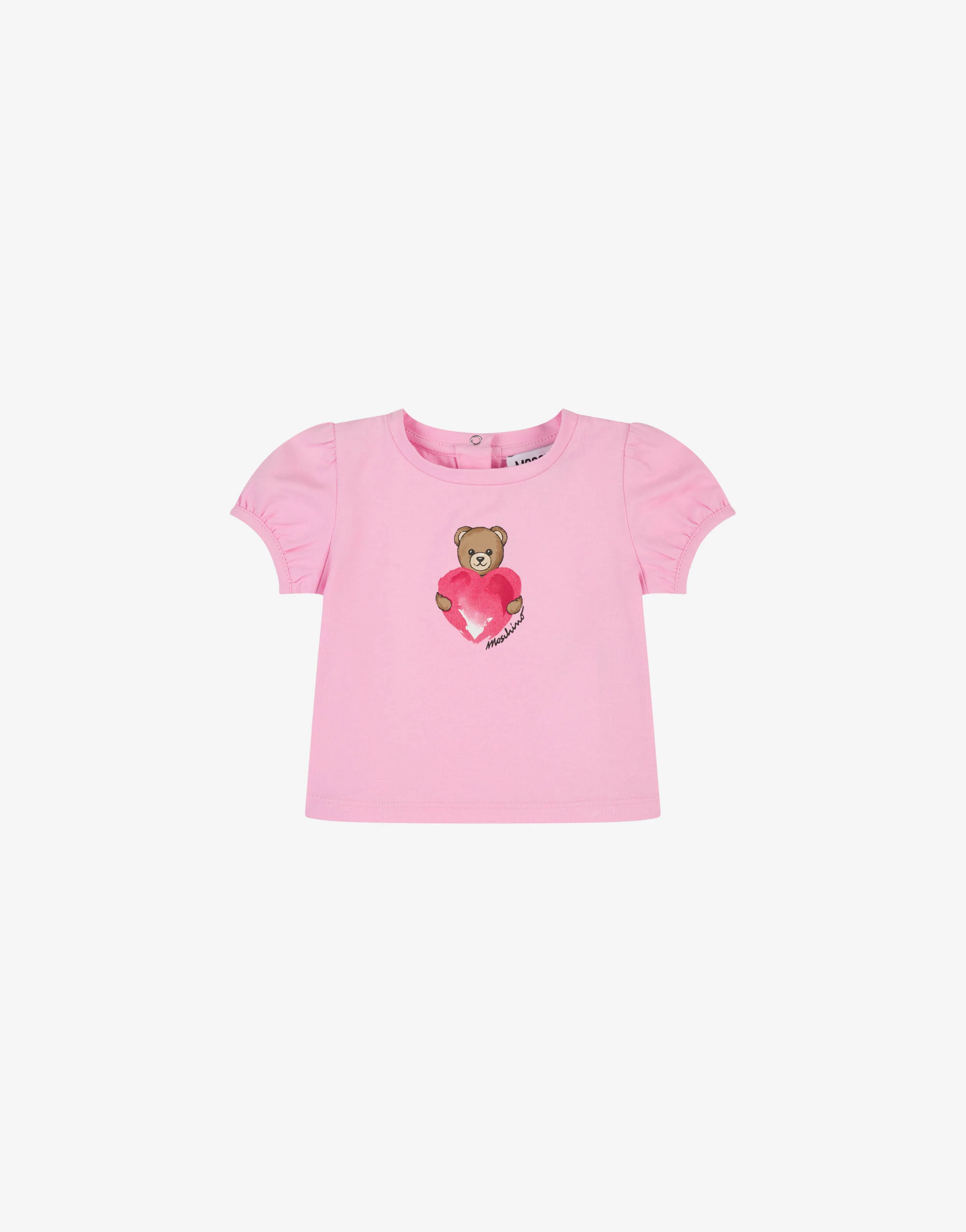 T-shirt in jersey di cotone Moschino Teddy Bear