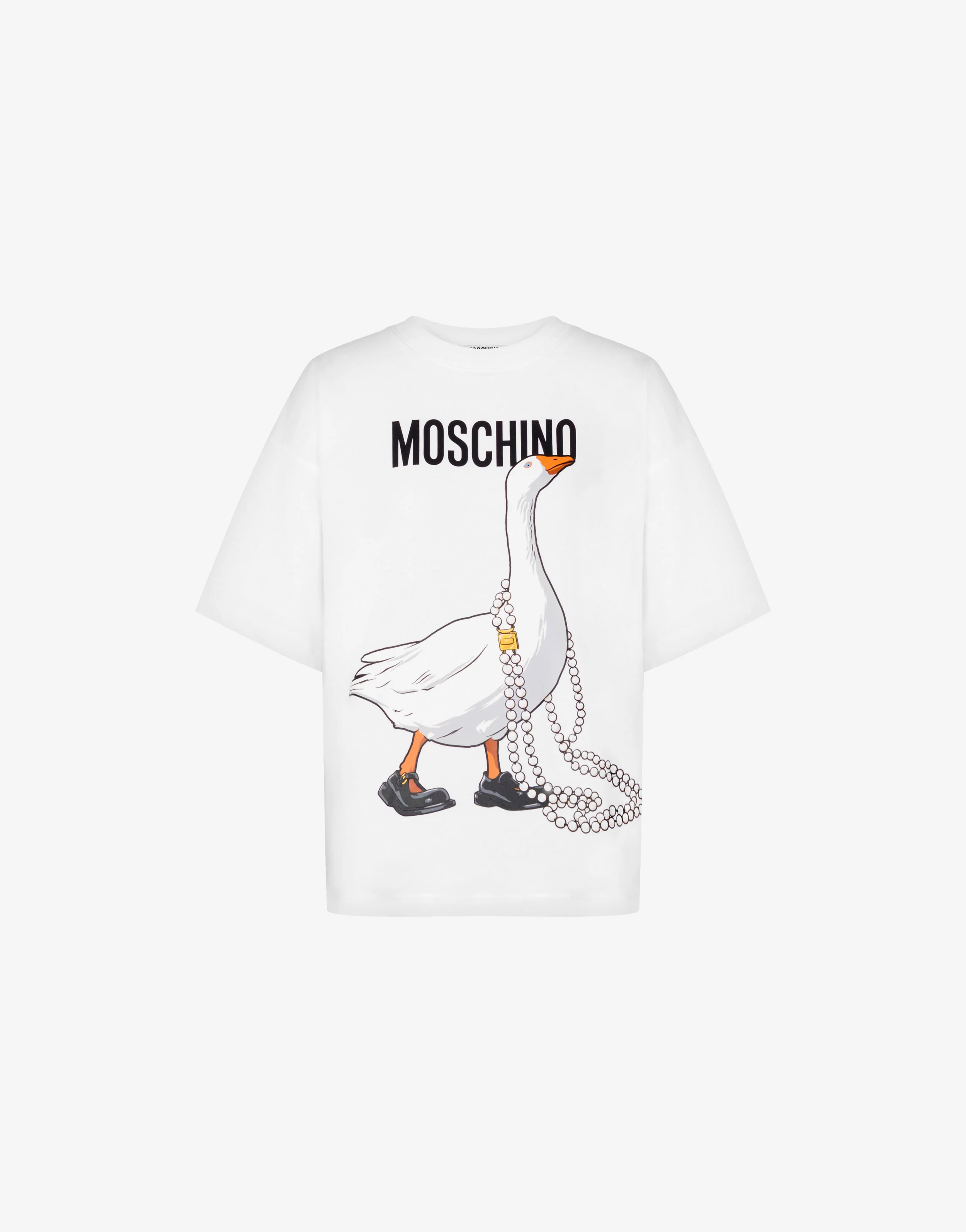 T-shirt in jersey di cotone organico Goose - Image 5