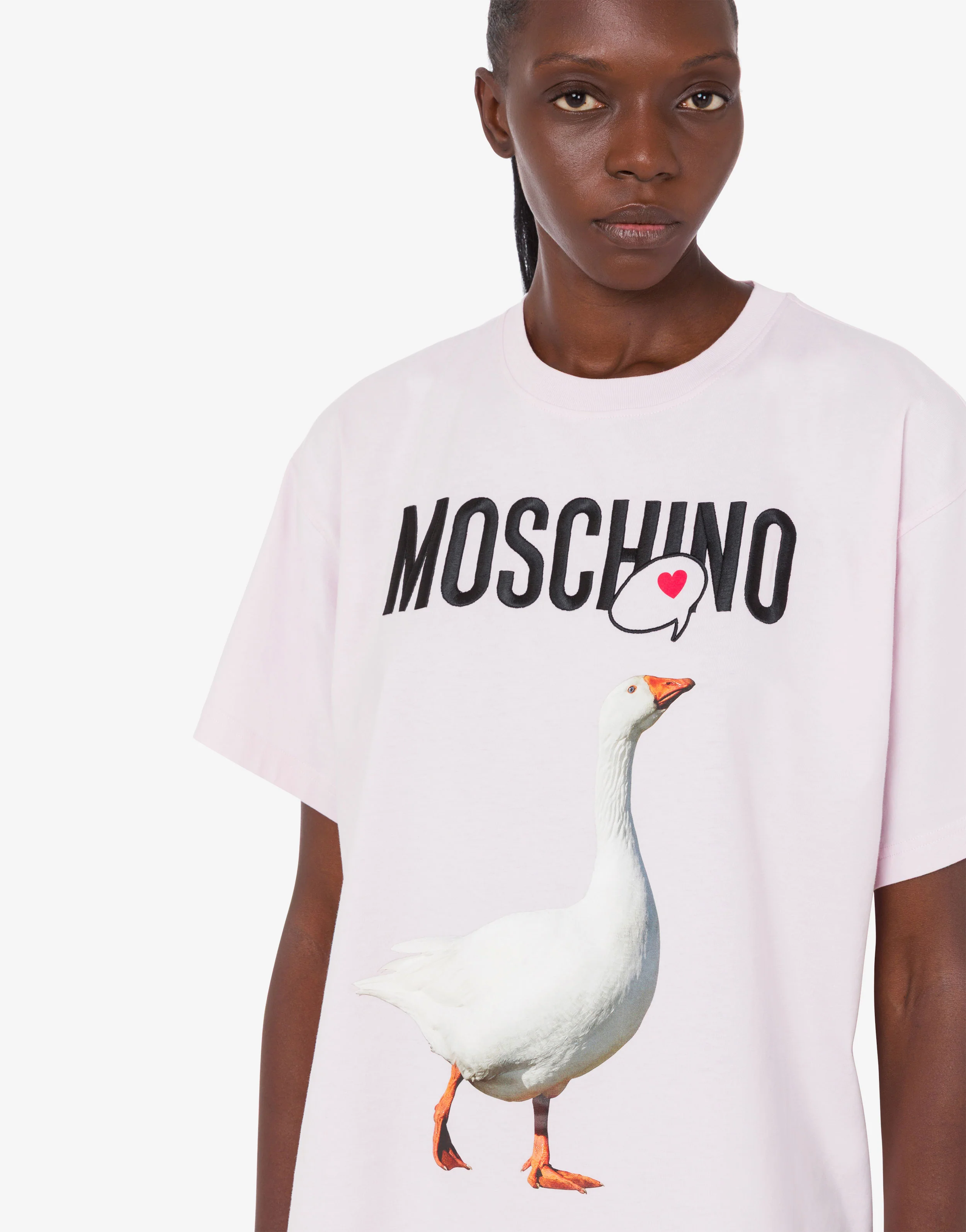 T-shirt in jersey di cotone organico Goose - Image 4