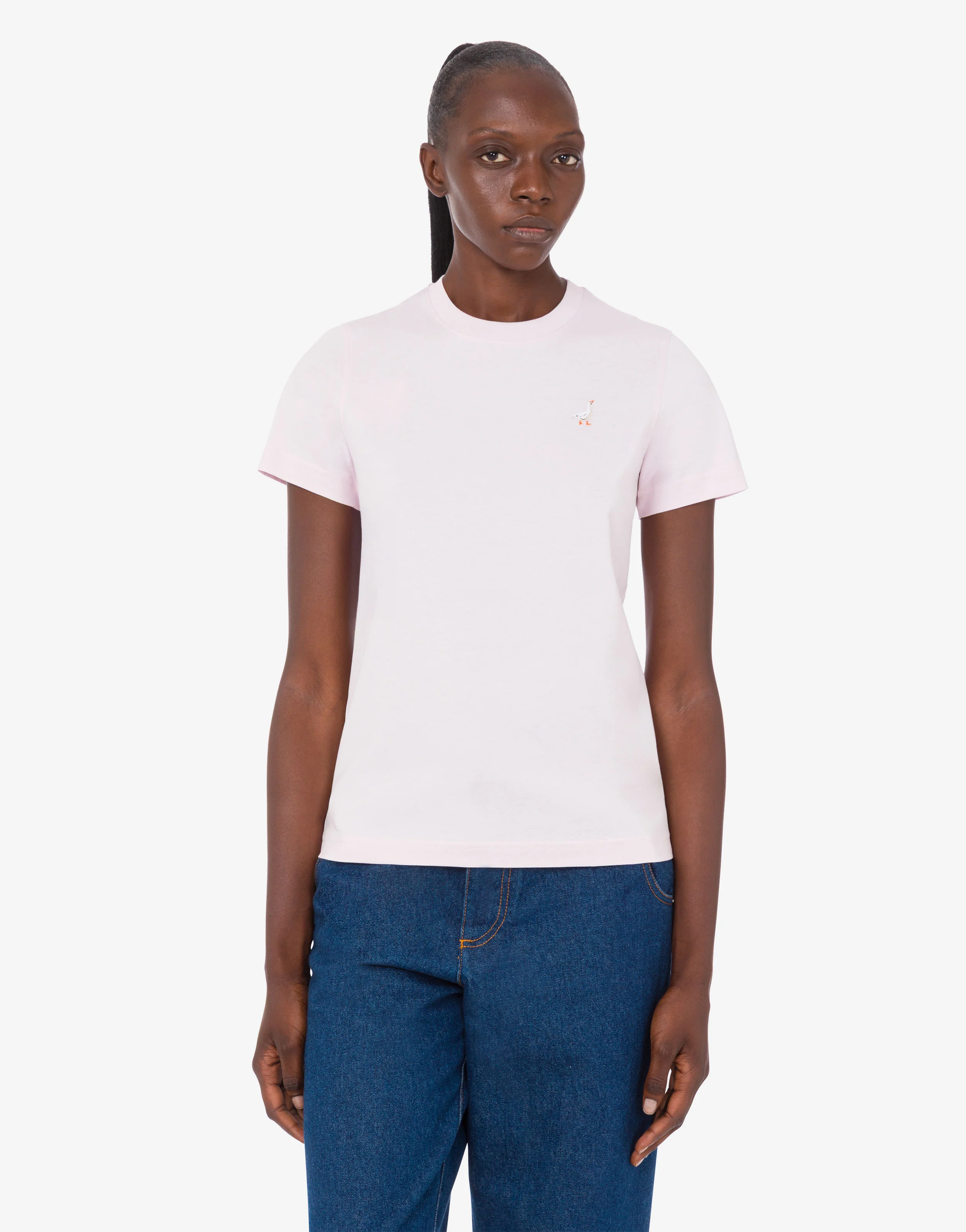 T-shirt in jersey di cotone organico Goose - Image 3