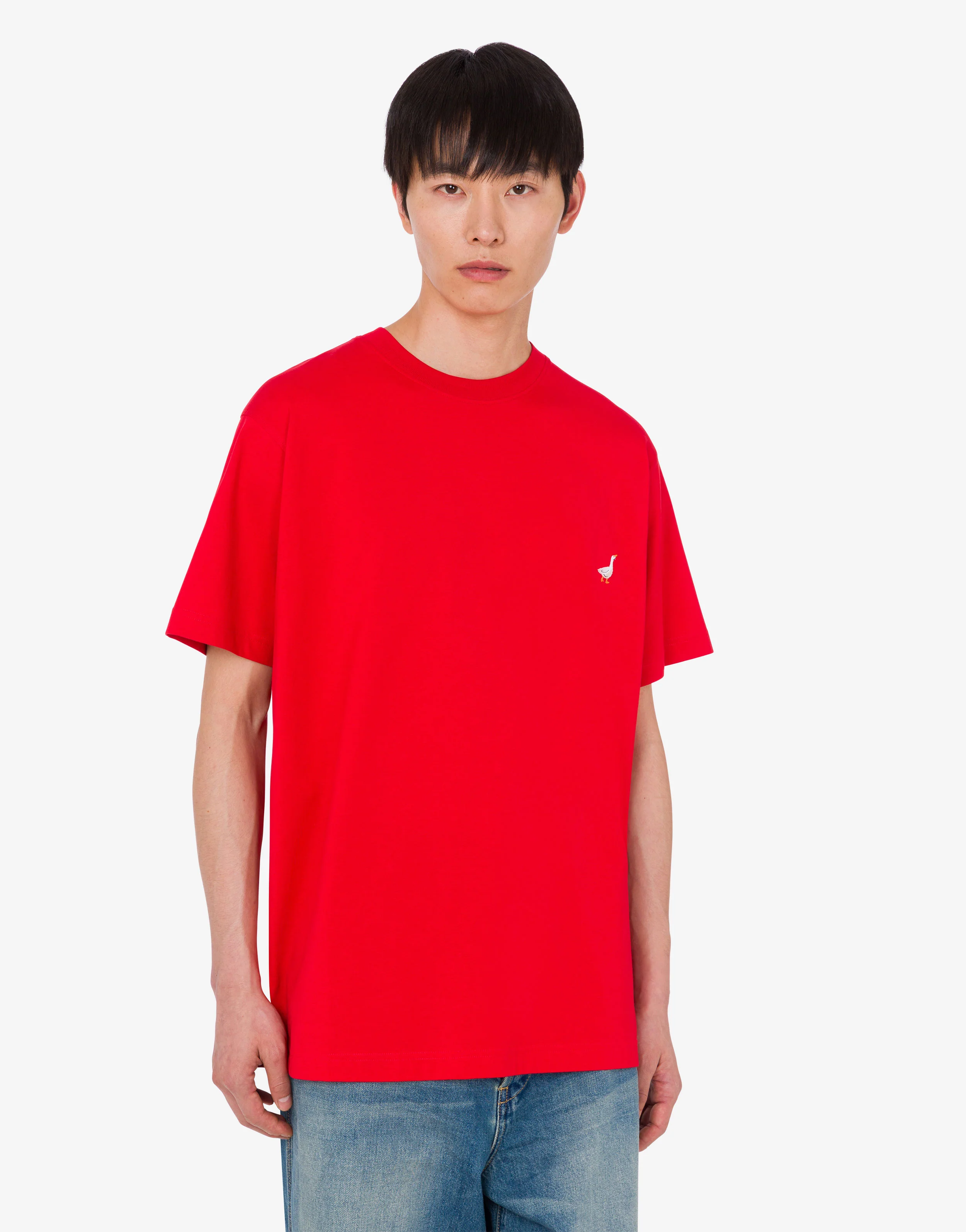 T-shirt in jersey di cotone organico Goose - Image 3