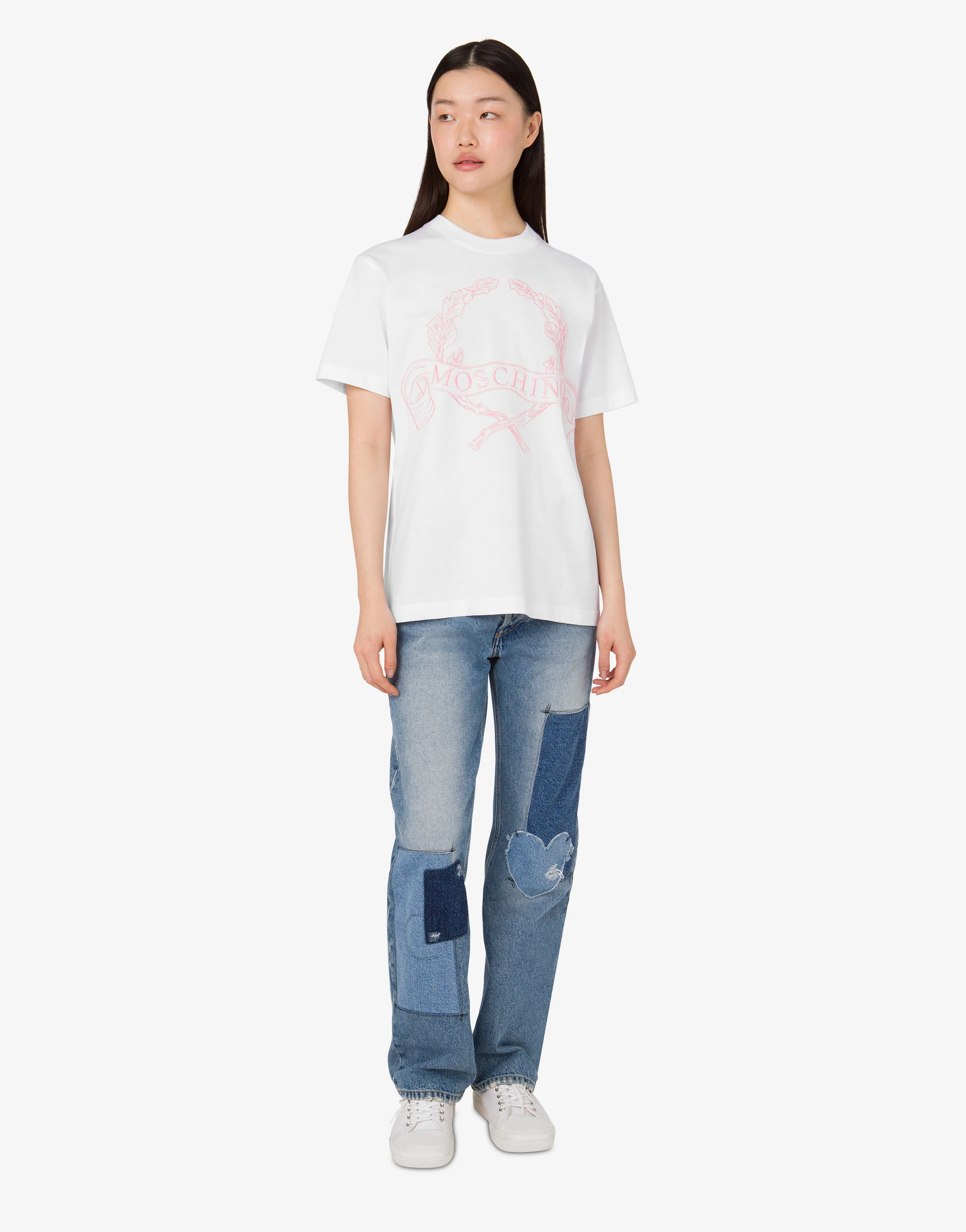 T-shirt in jersey di cotone organico Laurel Crown - Image 2