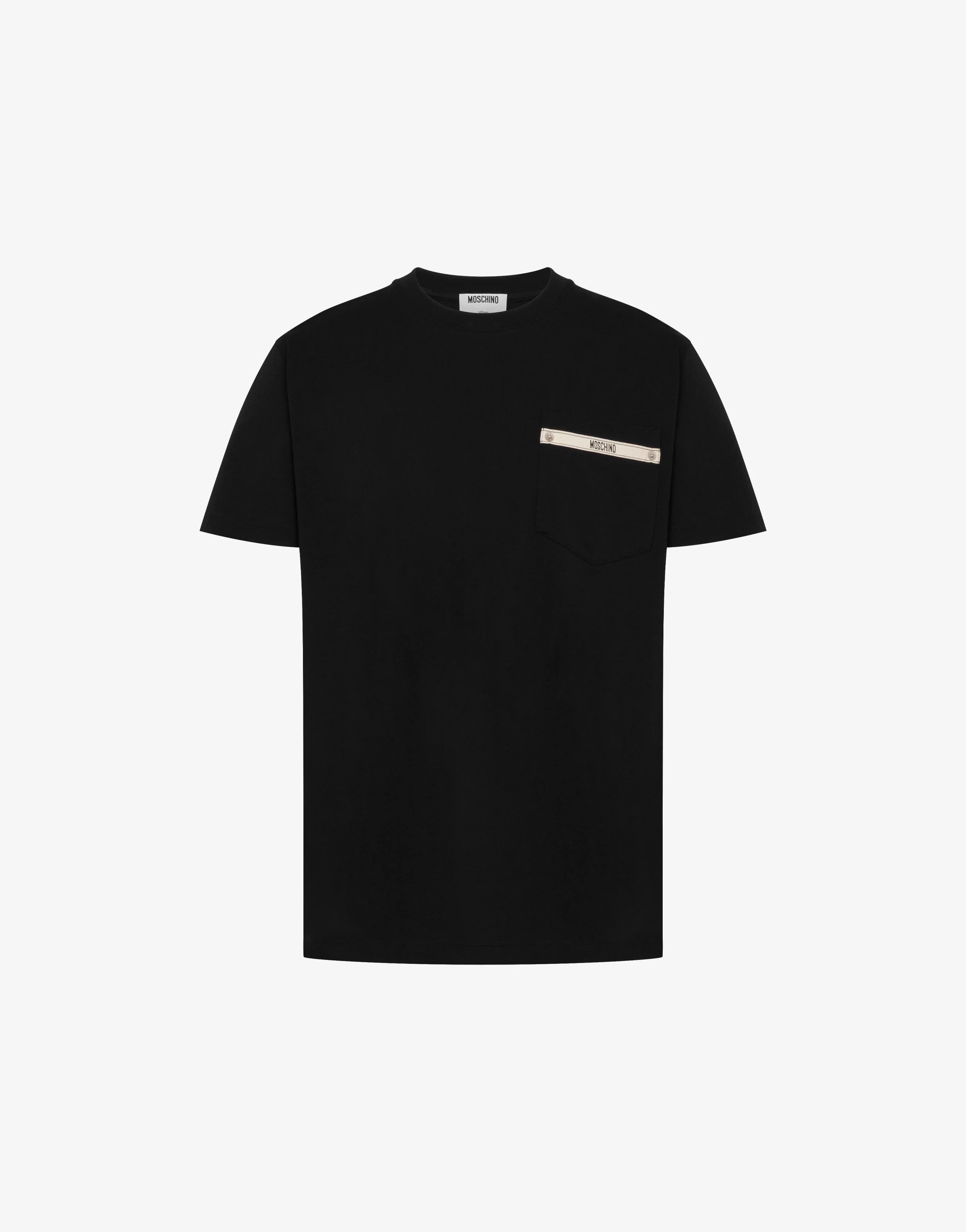 T-shirt in jersey di cotone organico ricamata