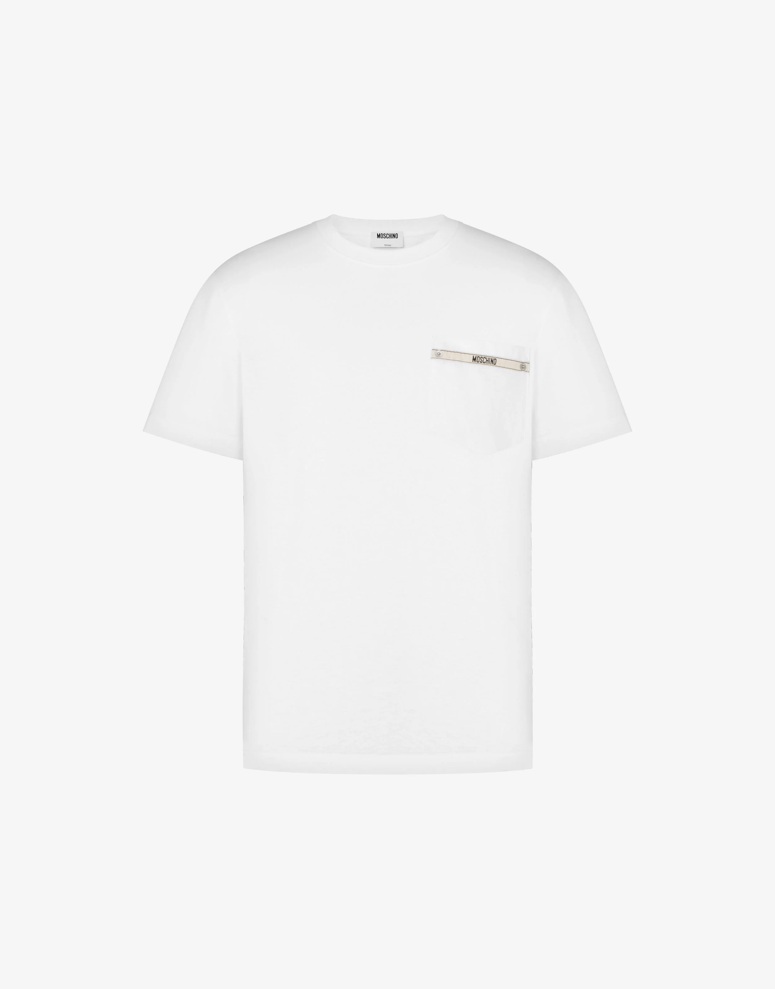 T-shirt in jersey di cotone organico ricamata