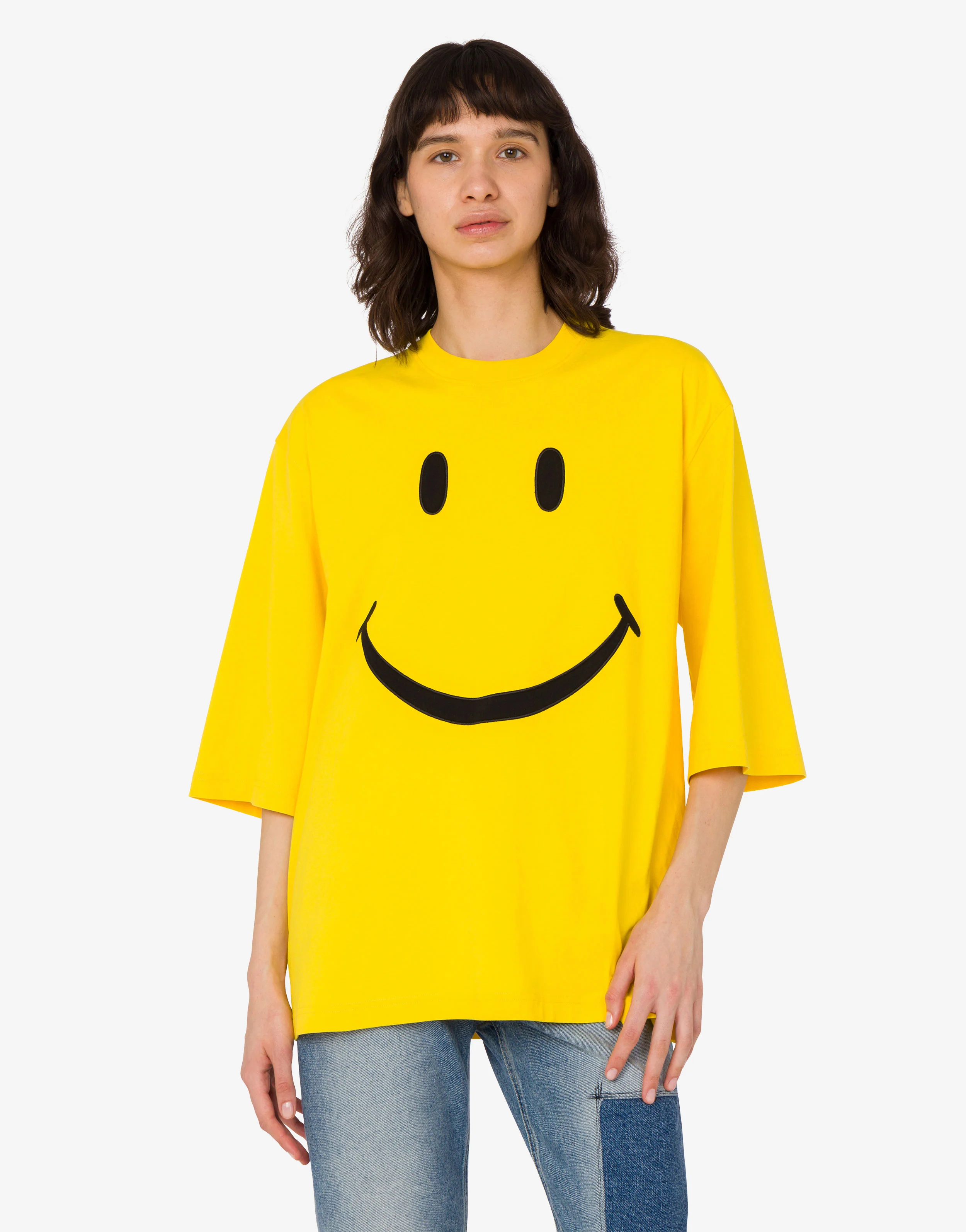 T-shirt in jersey di cotone organico Smiley®