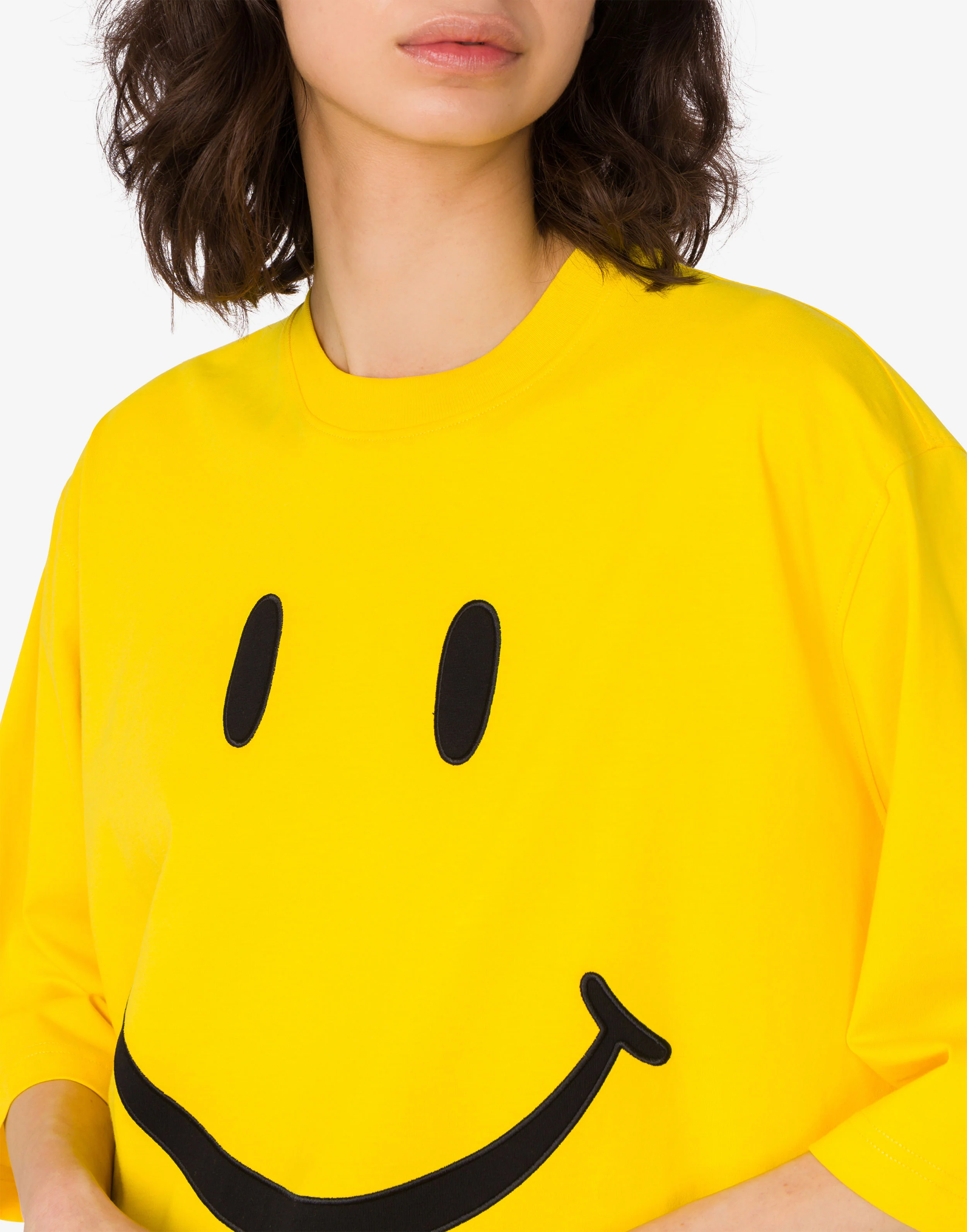 T-shirt in jersey di cotone organico Smiley® - Image 4