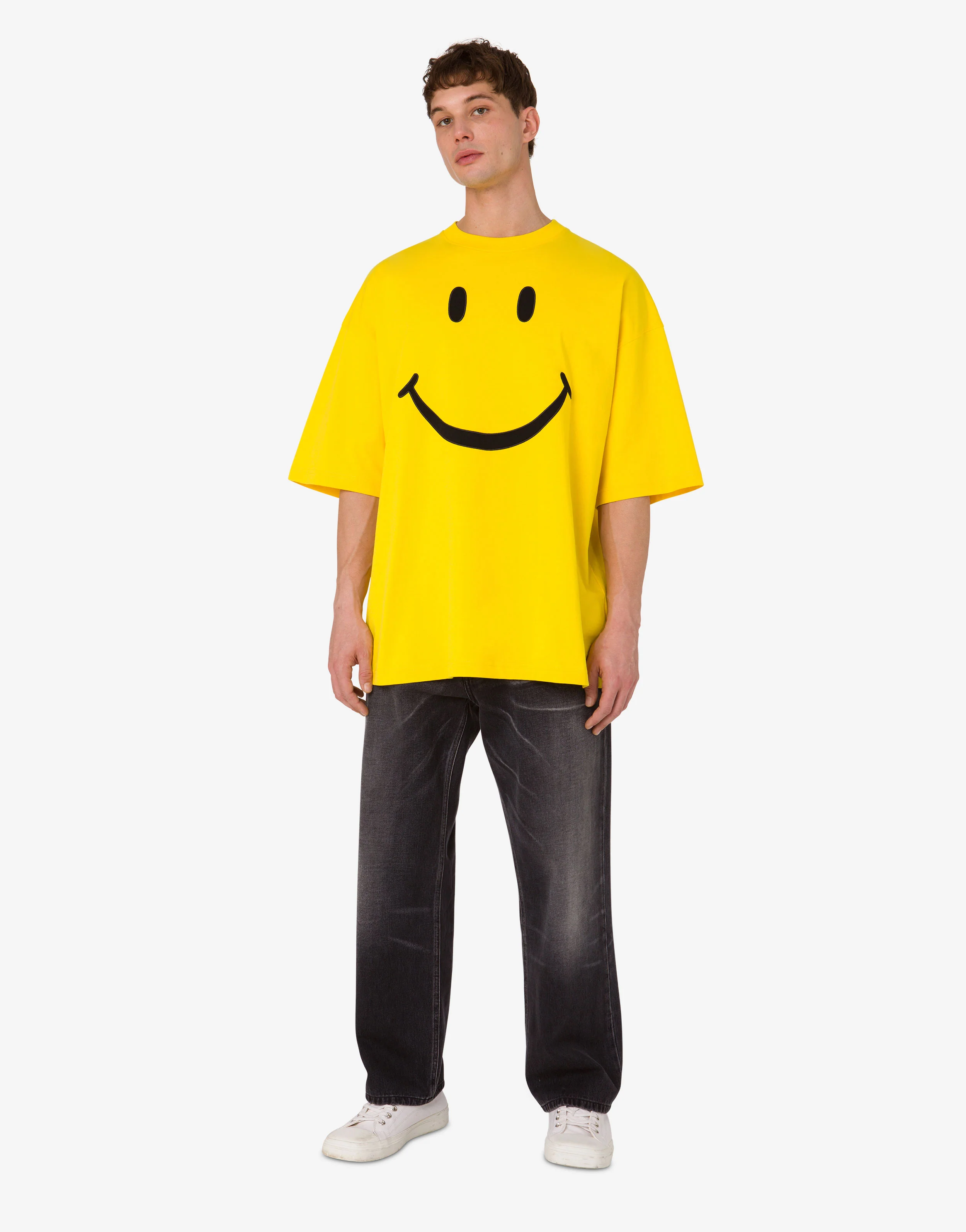 T-shirt in jersey di cotone organico Smiley® - Image 2