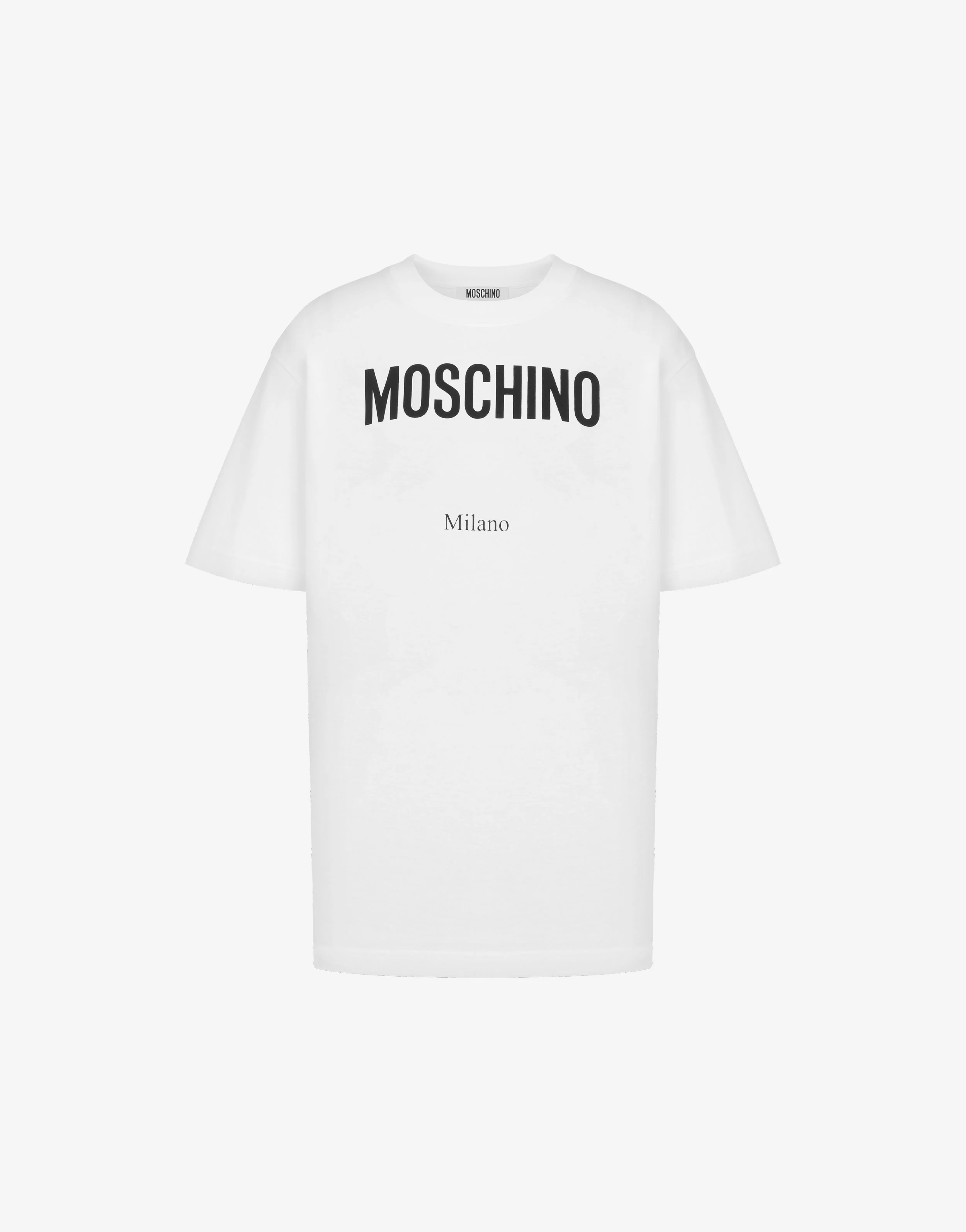 T-shirt in jersey di cotone organico stampata - Image 2