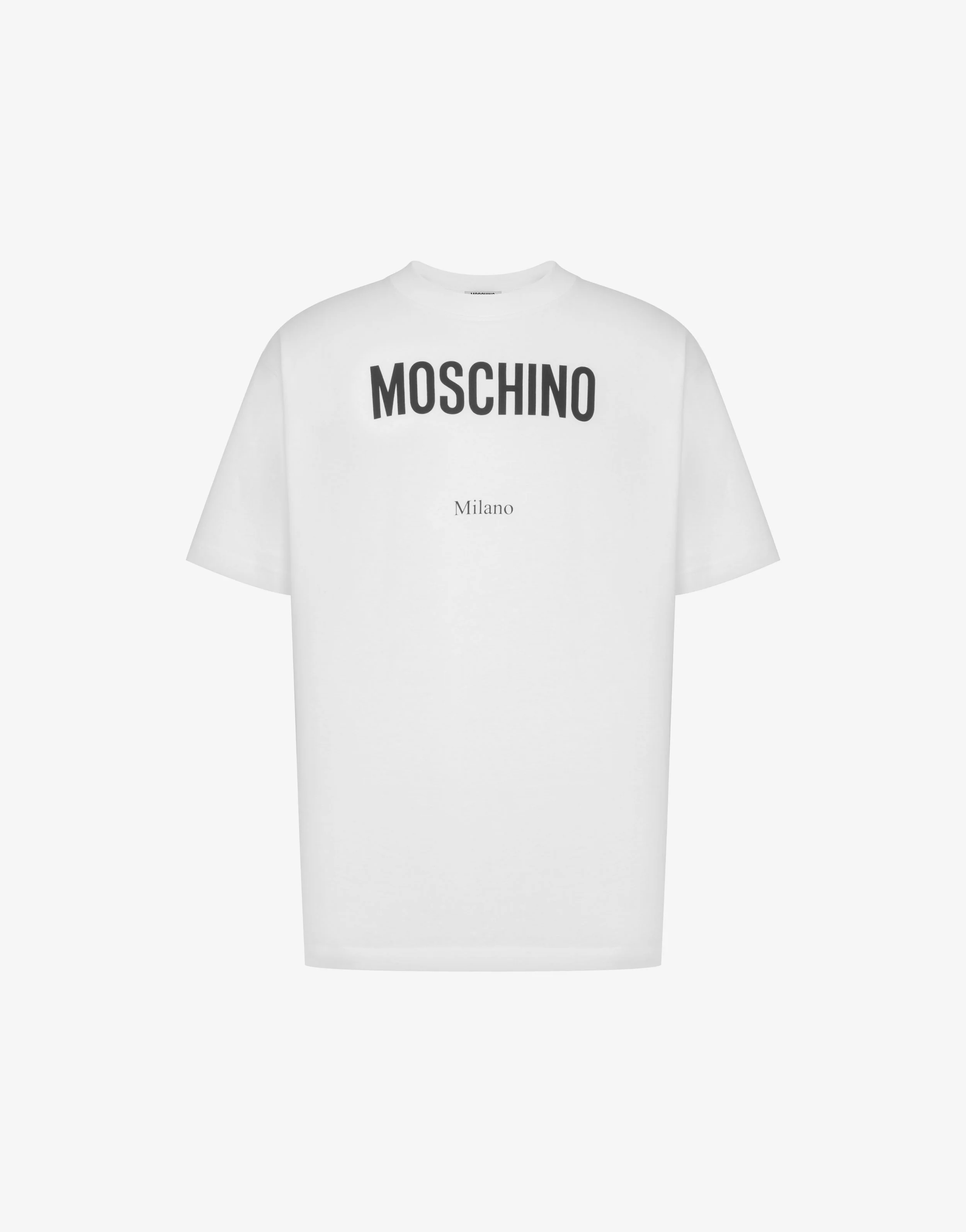 T-shirt in jersey di cotone organico stampata