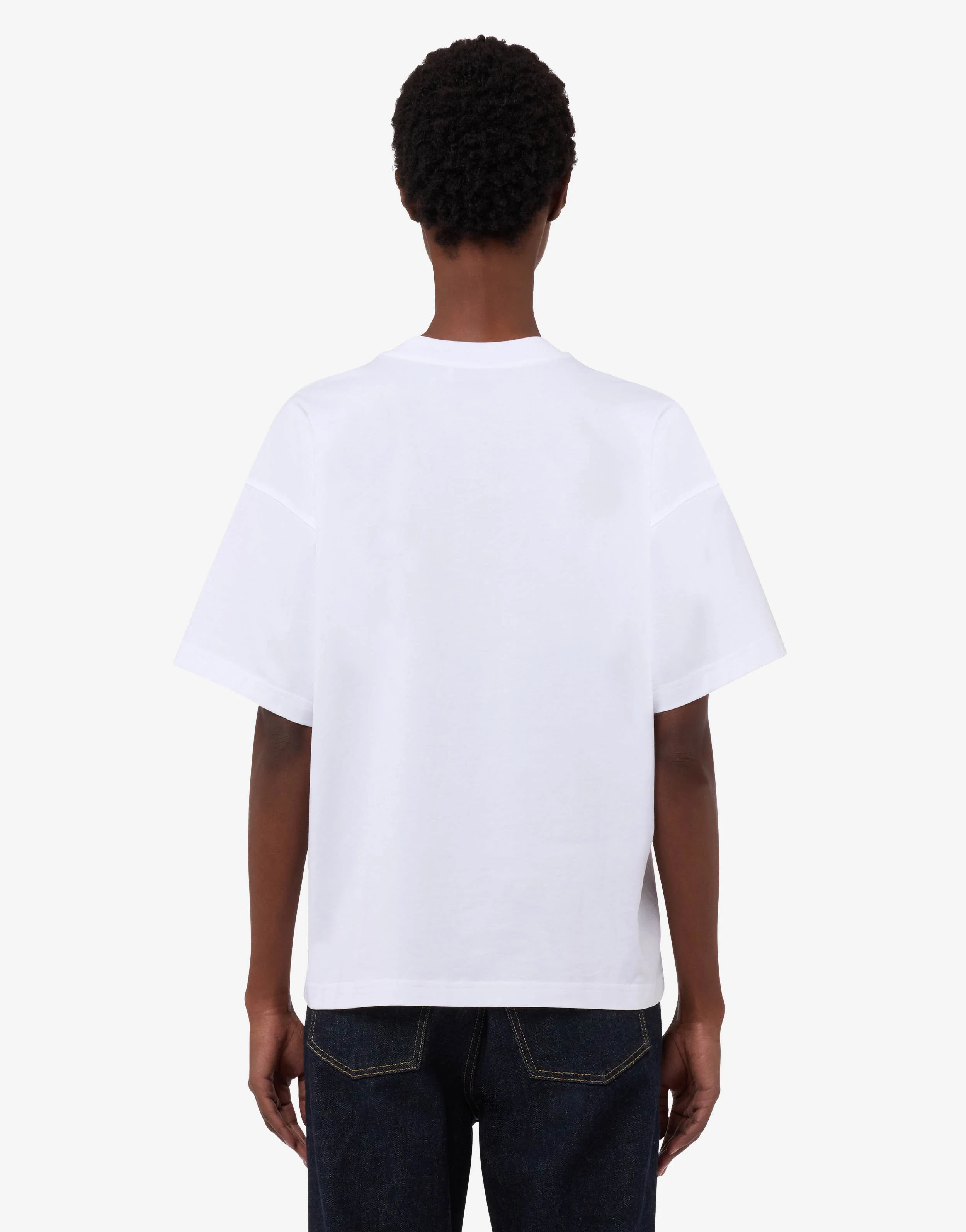 T-shirt in jersey di cotone organico stampata - Image 2