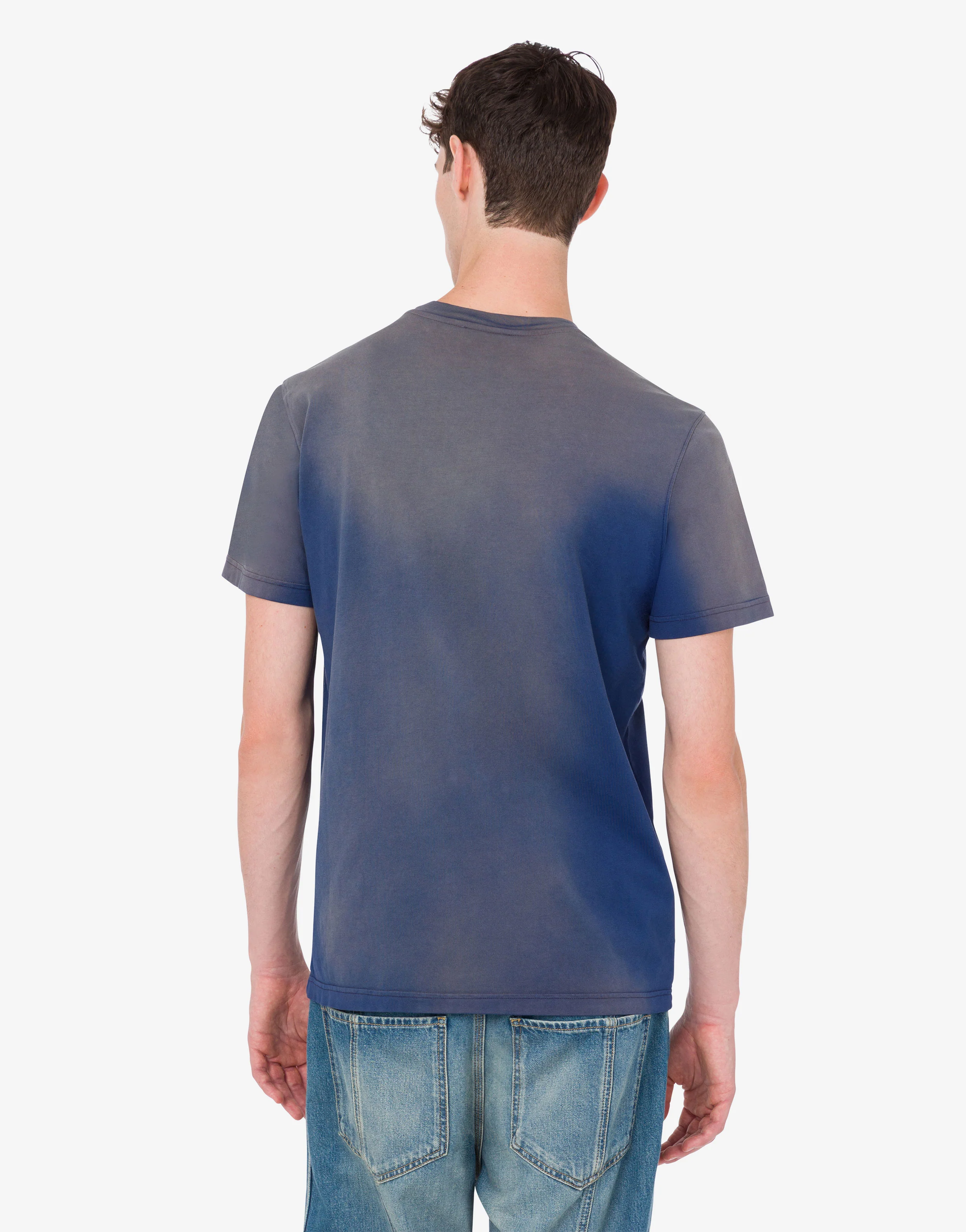 T-shirt in jersey di cotone organico stampata - Image 4