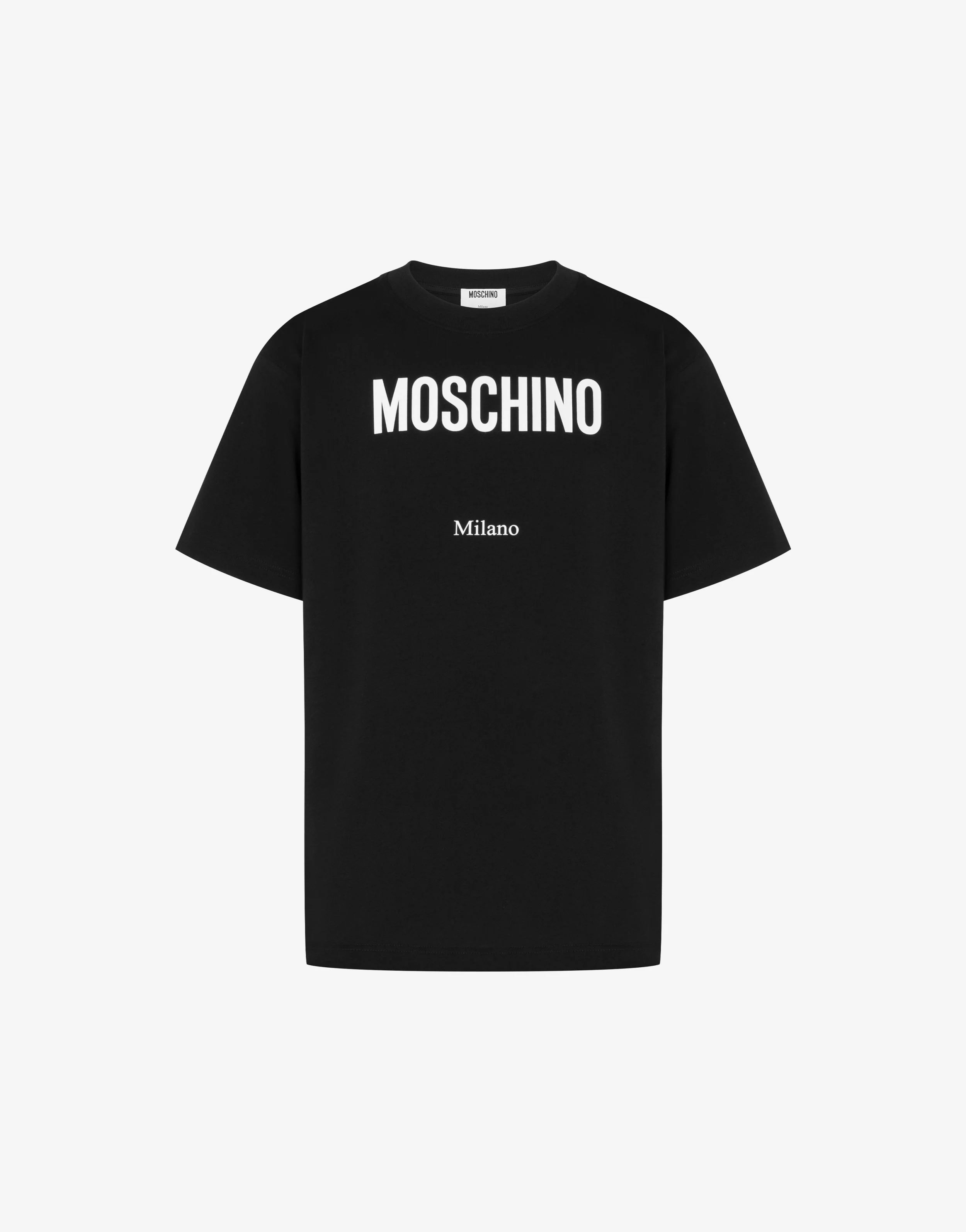 T-shirt in jersey di cotone organico stampata