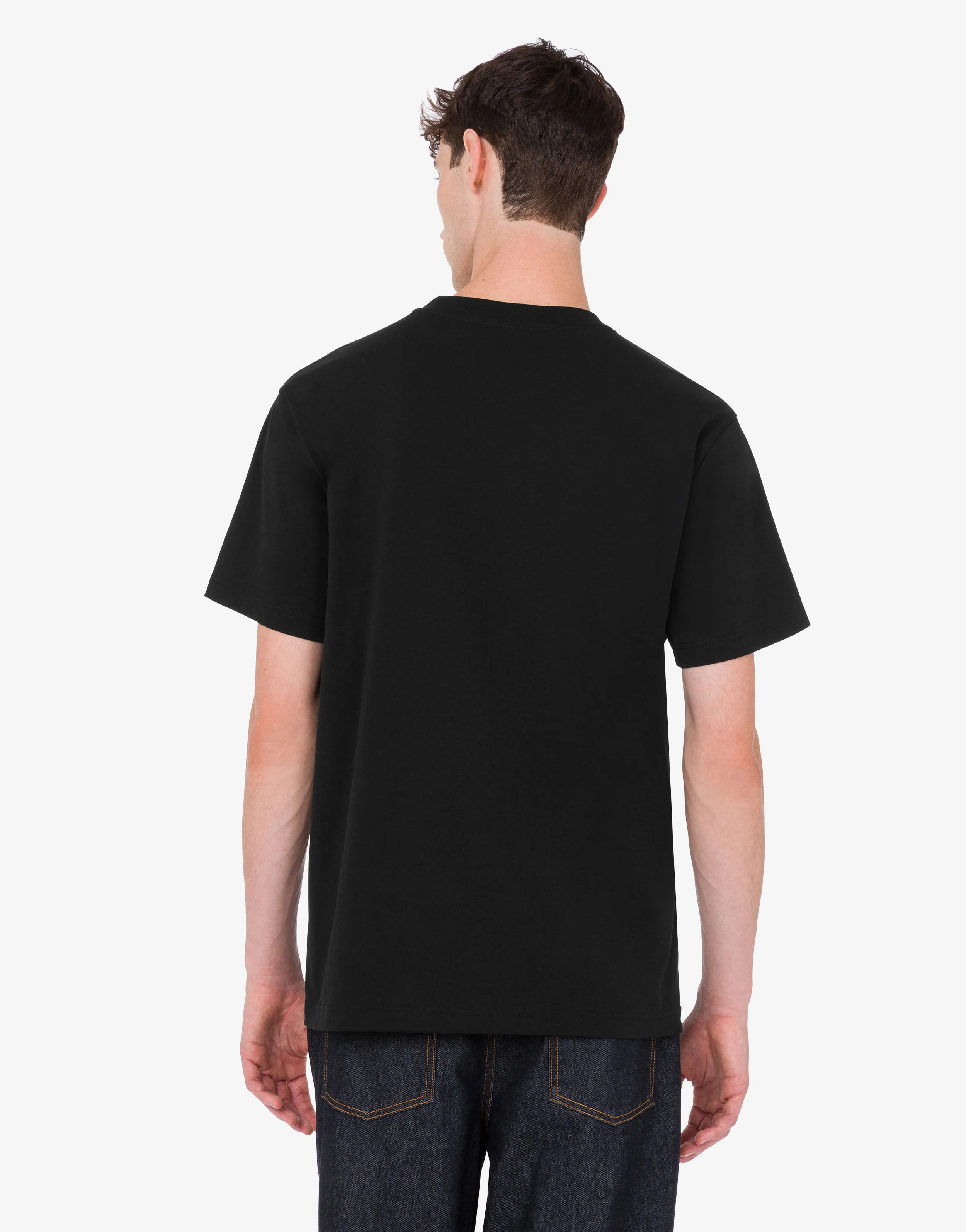 T-shirt in jersey di cotone organico stampata - Image 3