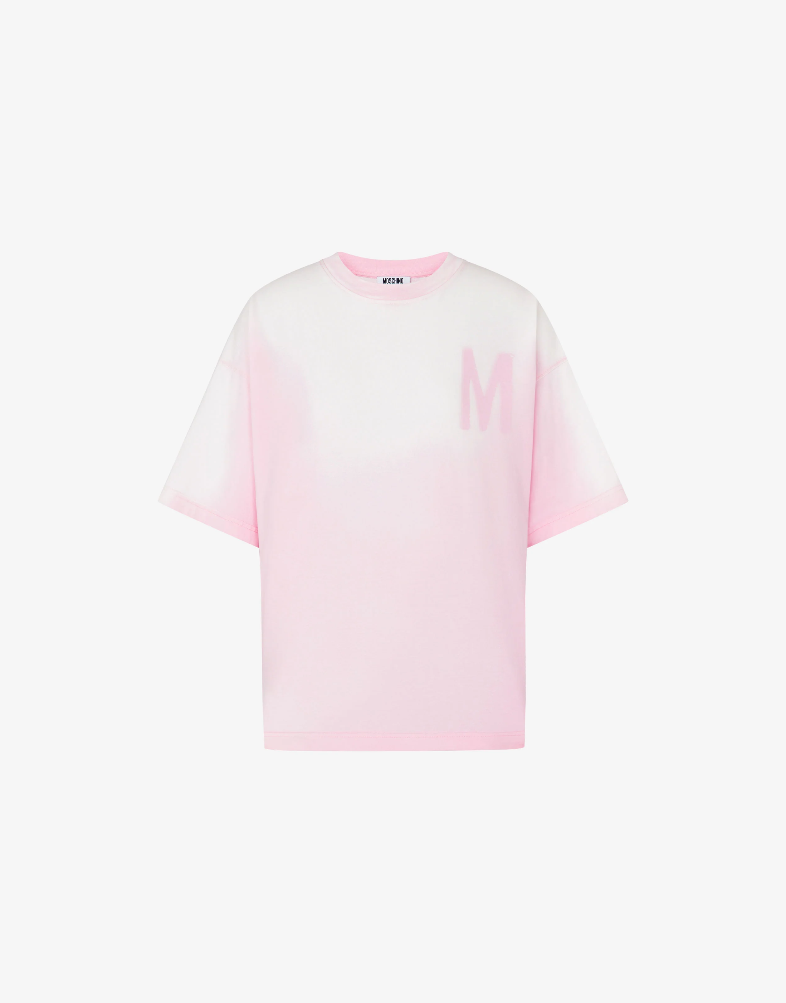 T-shirt in jersey di cotone organico stampata - Image 5