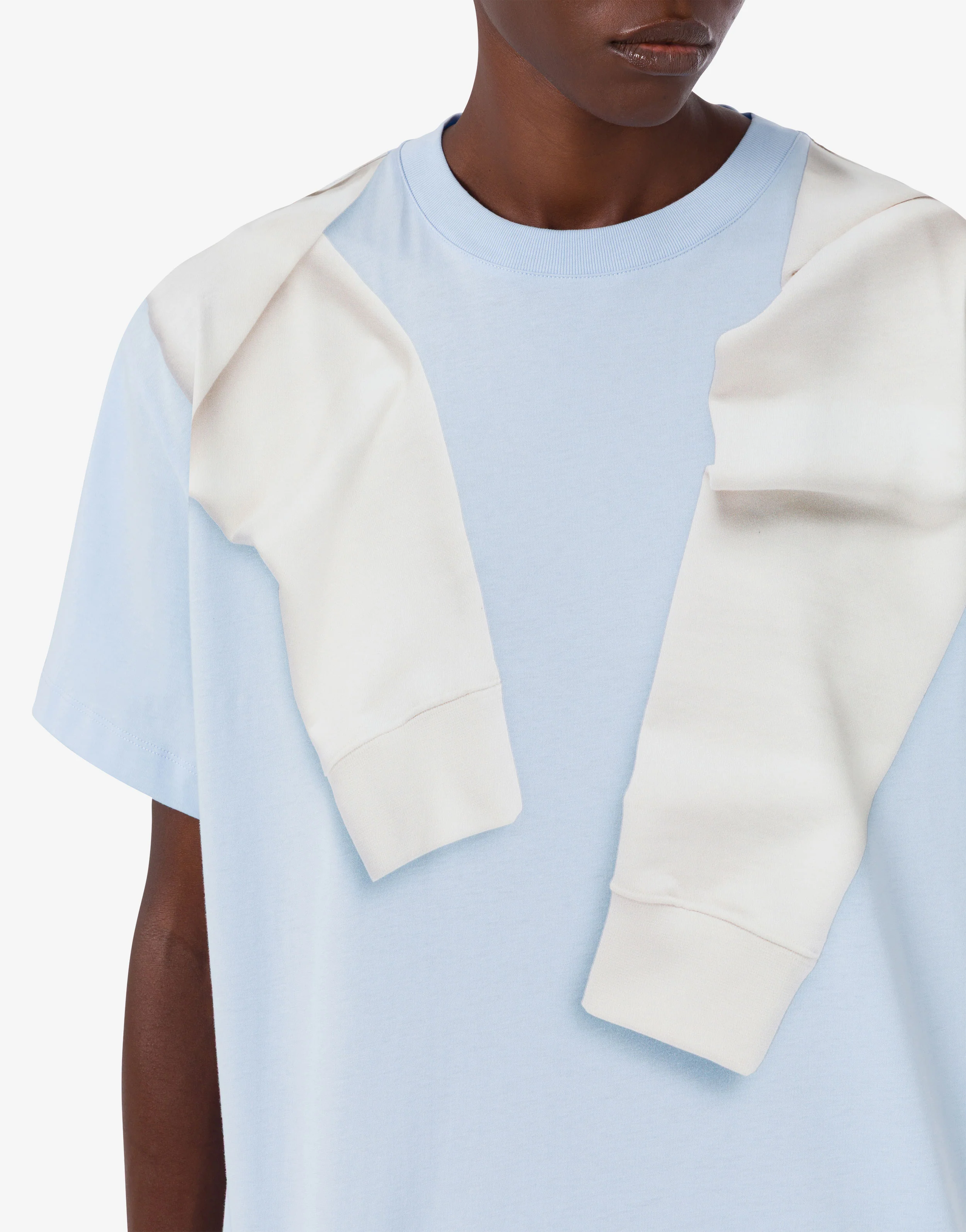 T-shirt in jersey di cotone stampata - Image 4