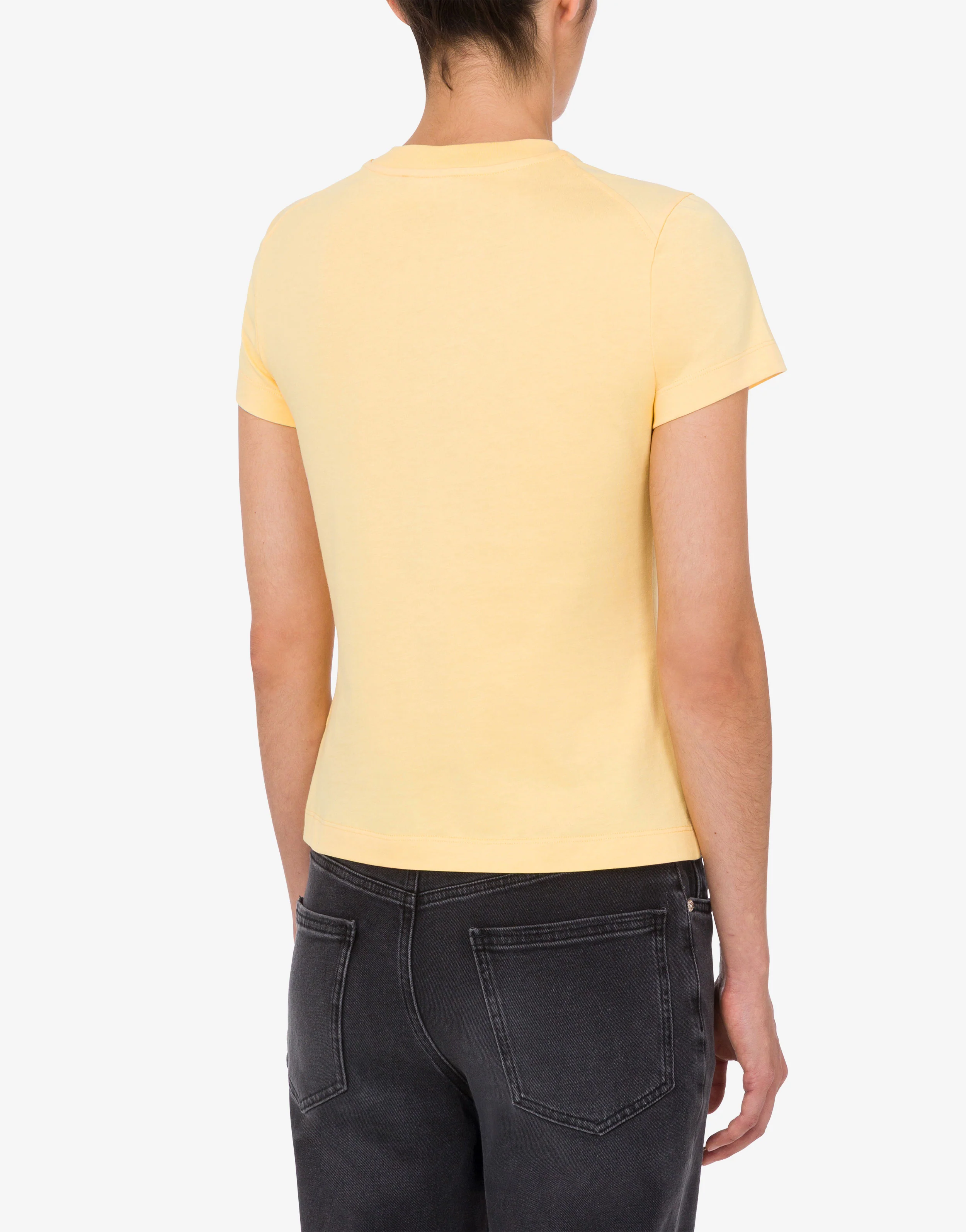 T-shirt in jersey di cotone stampata - Image 3