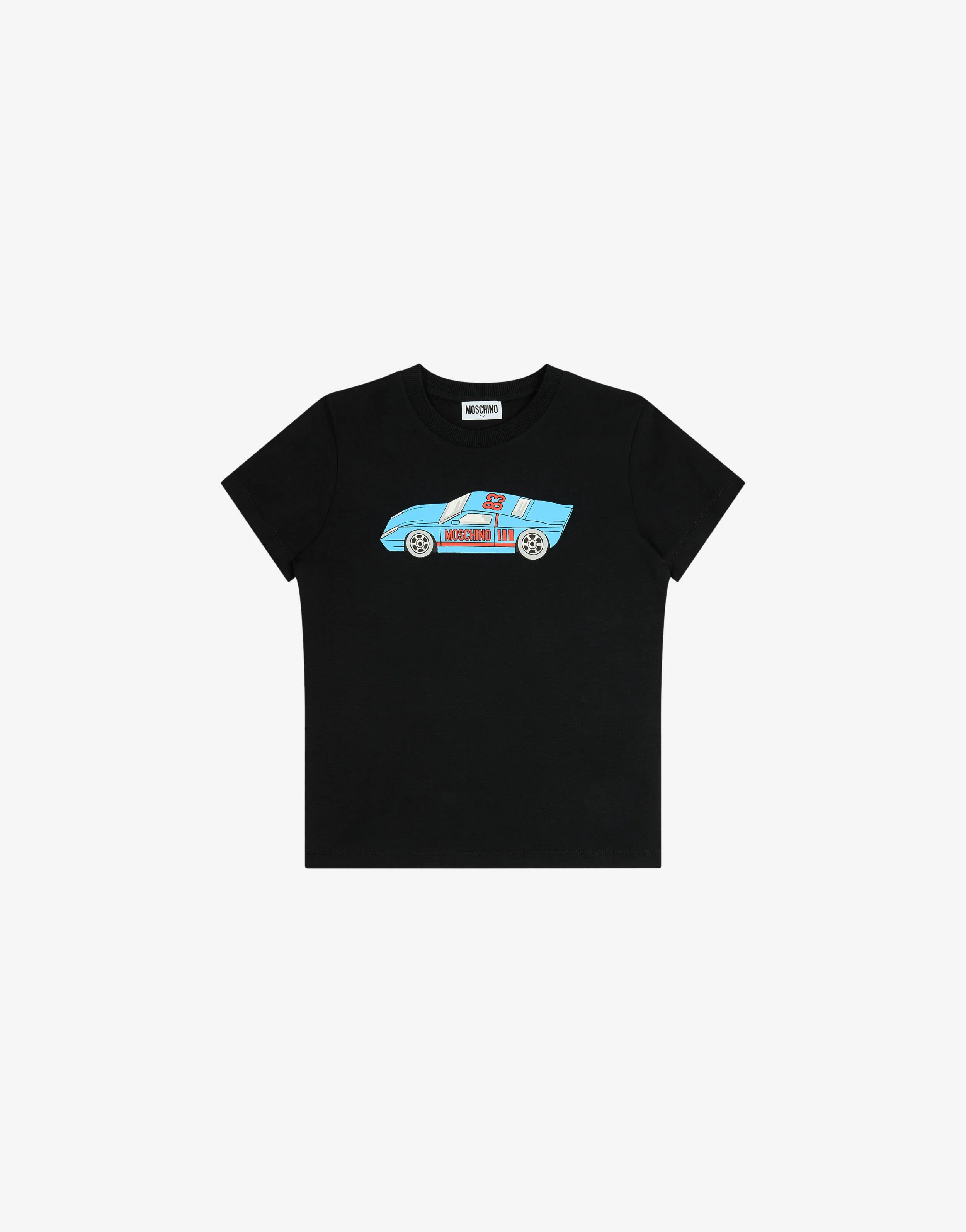 T-shirt in jersey di cotone stampata