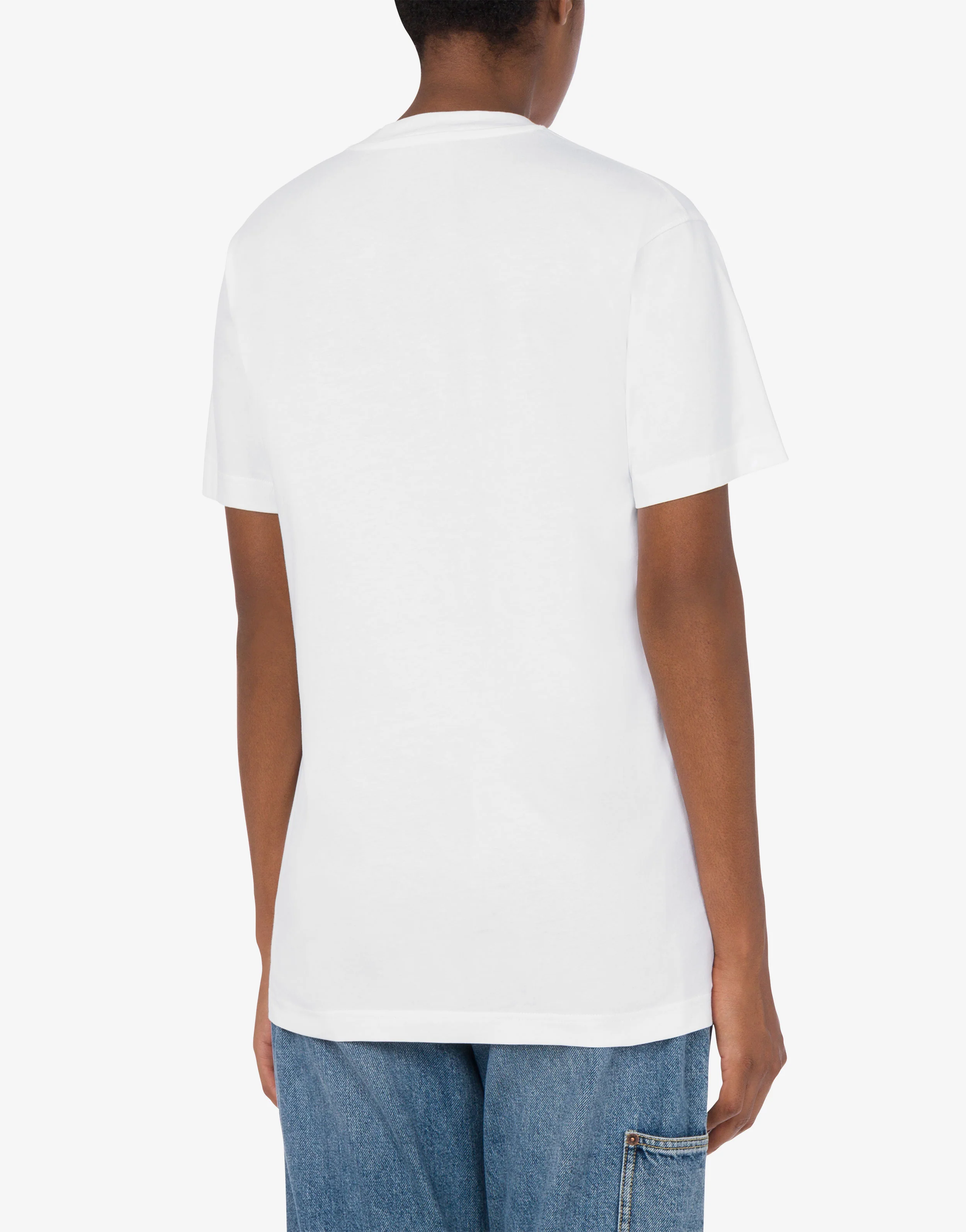 T-shirt in jersey organico Laurel Crown Logo - Image 3