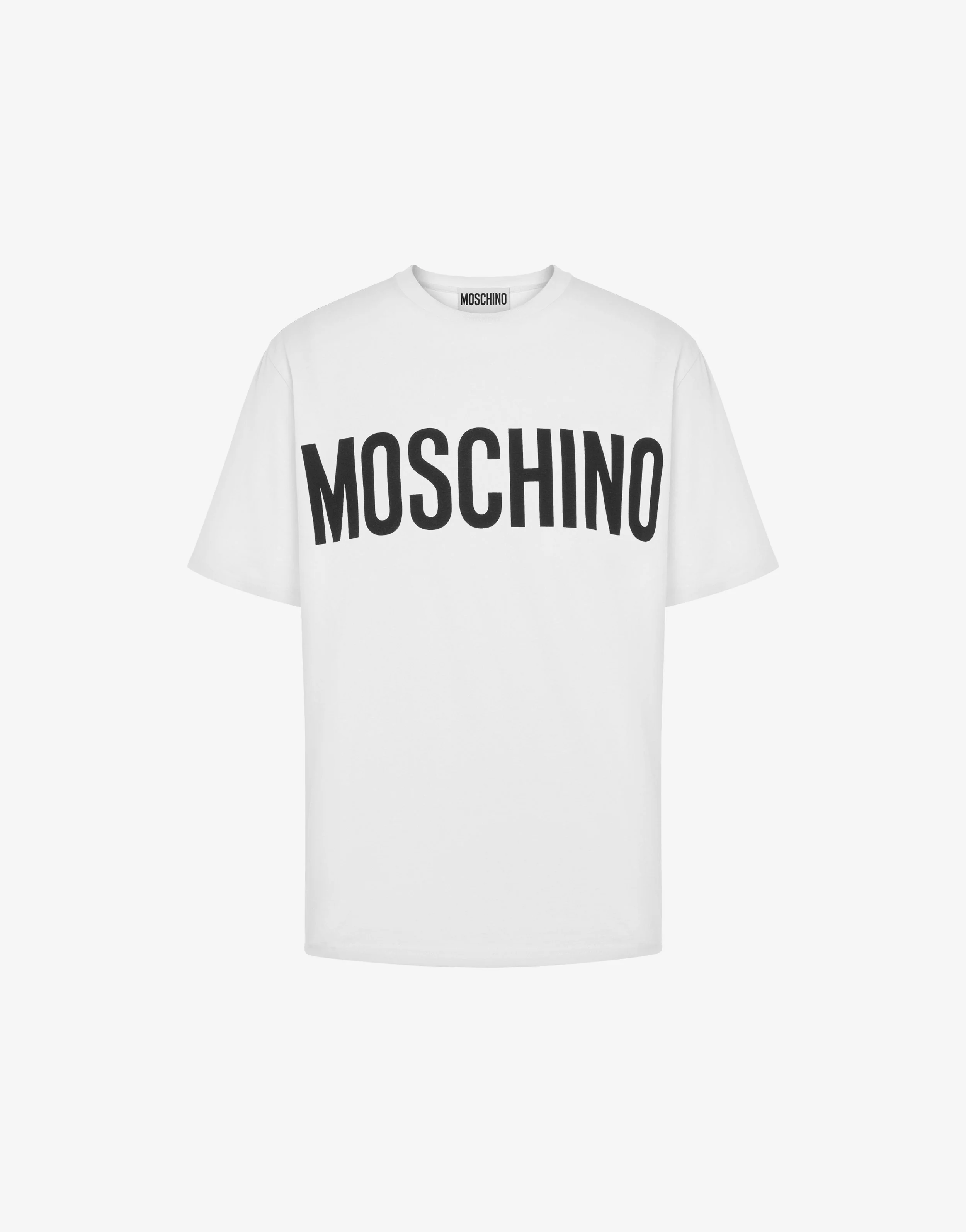 T-shirt in jersey stretch con logo