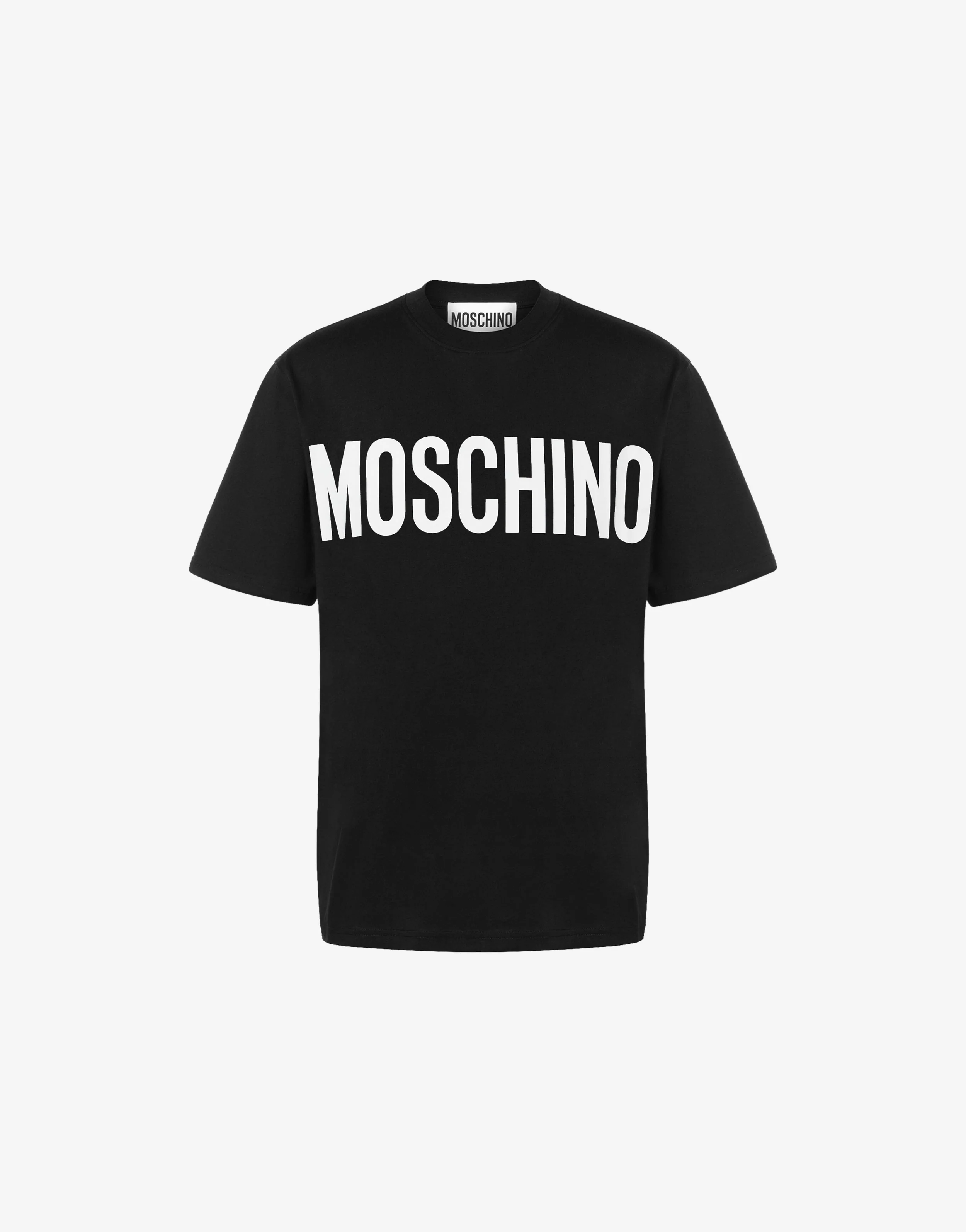 T-shirt in jersey stretch con logo