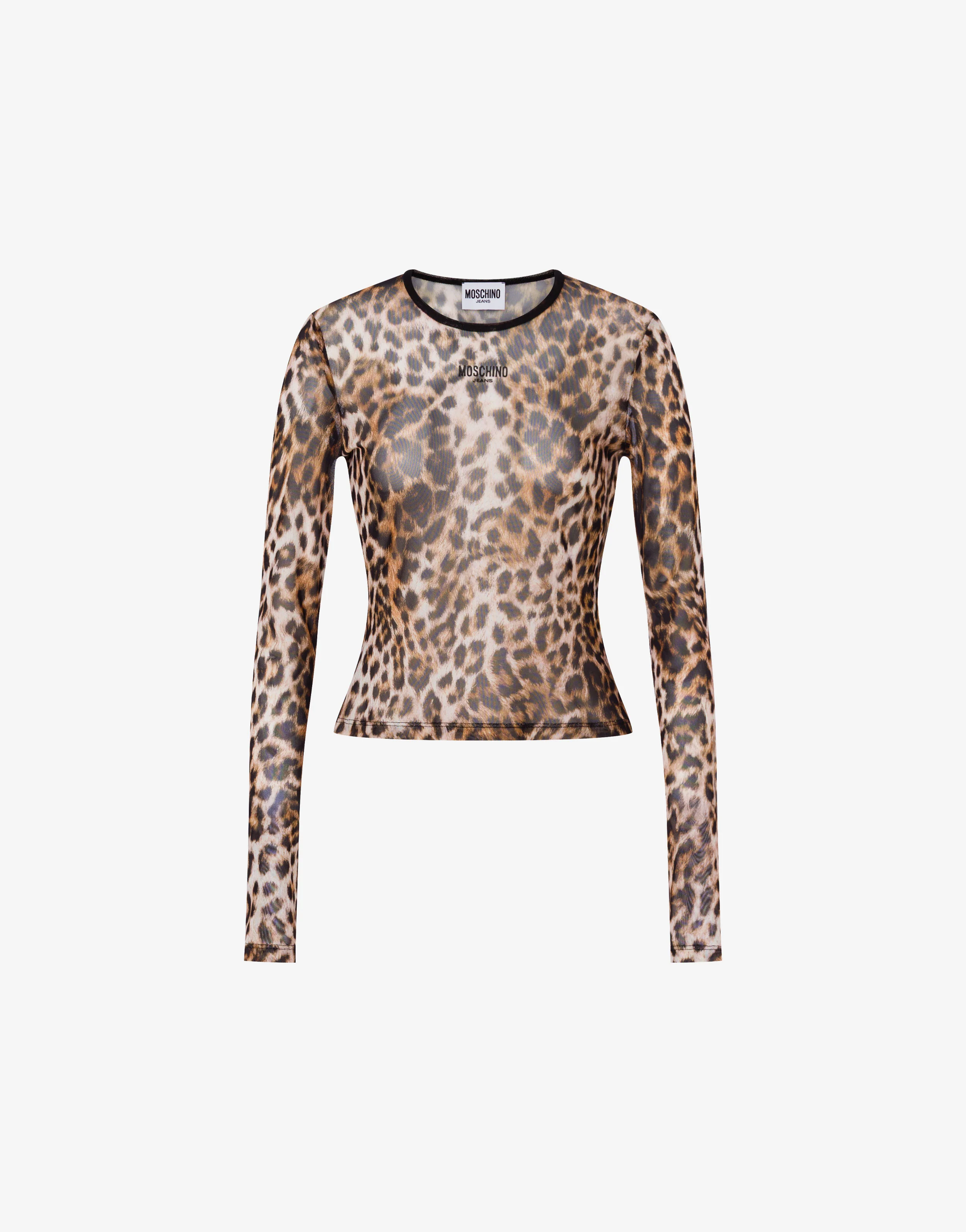T-shirt in rete stampata
