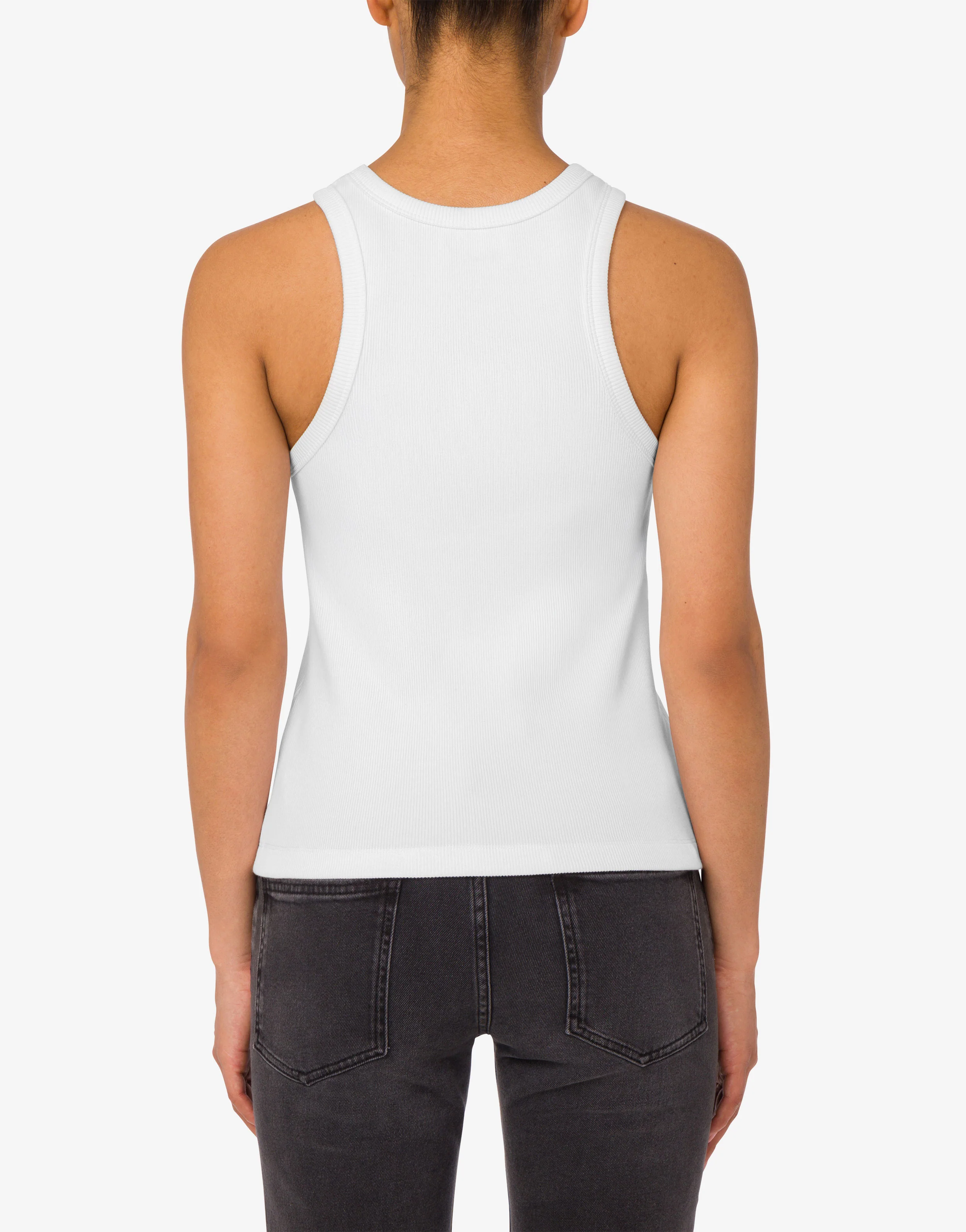 Tank top in cotone stretch - Image 3